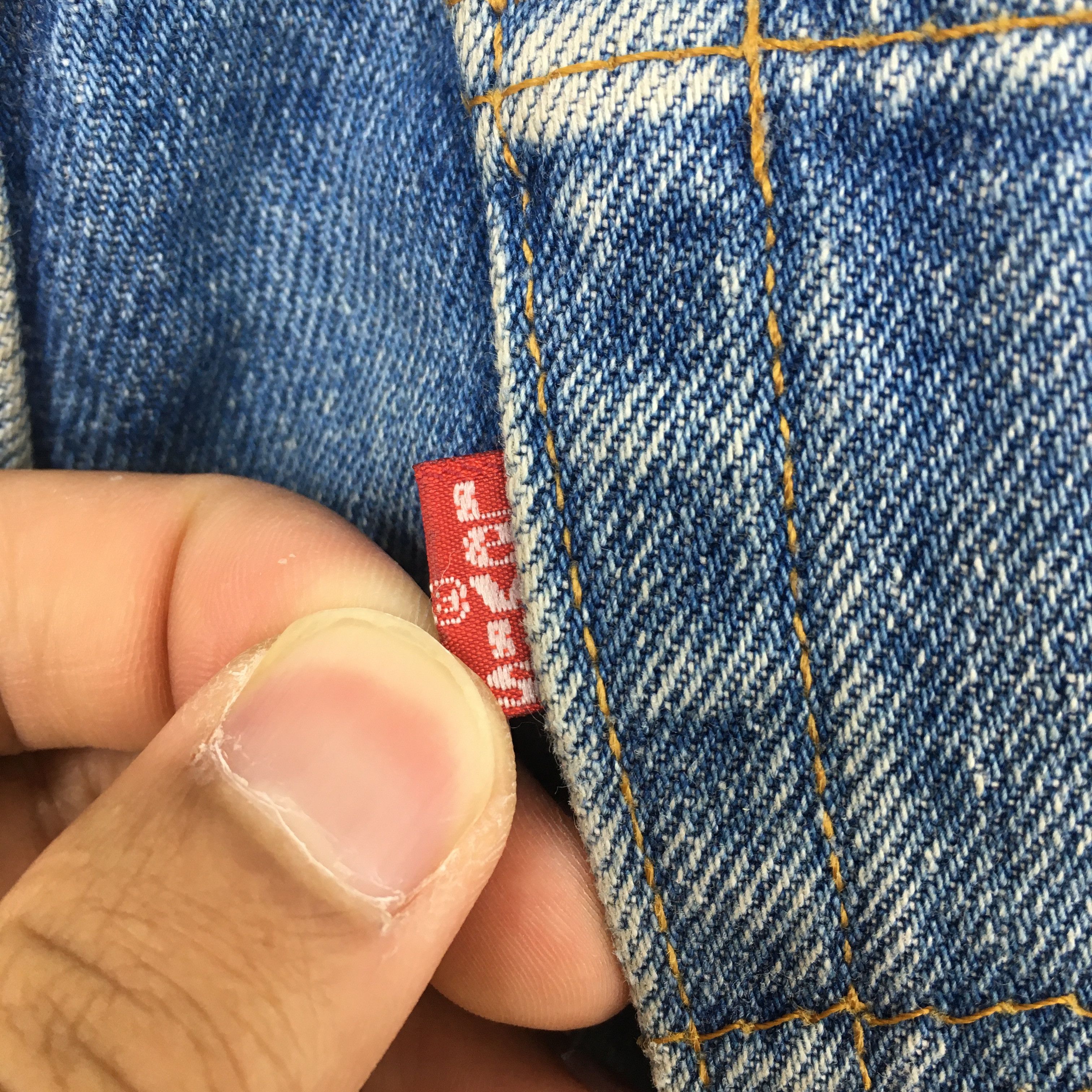 Levi's Size 30x30 Vintage 90s Levi's 501 Faded Blue Jeans S2021 Size US 30 / EU 46 - 13 Thumbnail