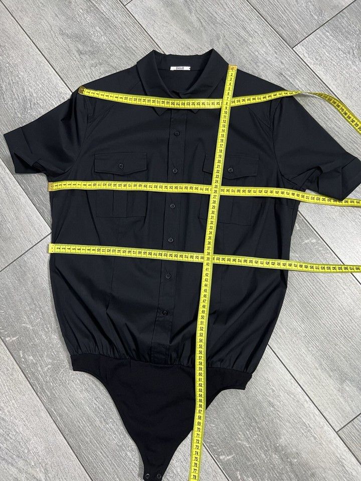 Wolford WOLFORD Bodysuit Shirt Cotton Blend Black Size 40 L Size L / US 10 / IT 46 - 12 Thumbnail