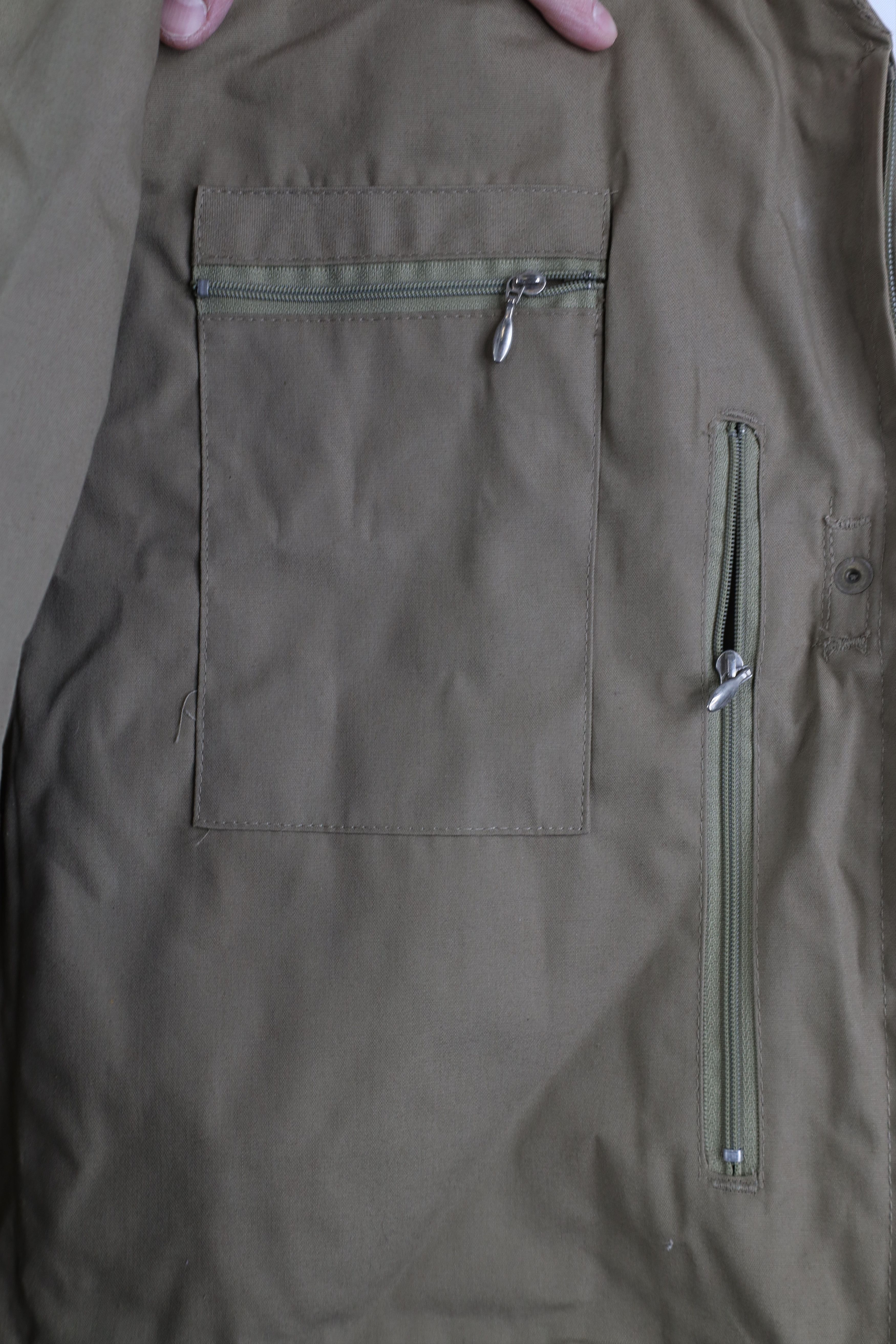 Vintage Vintage 90s Streetwear Tactical Full Zip Vest Jacket Beige Size US L / EU 52-54 / 3 - 12 Thumbnail
