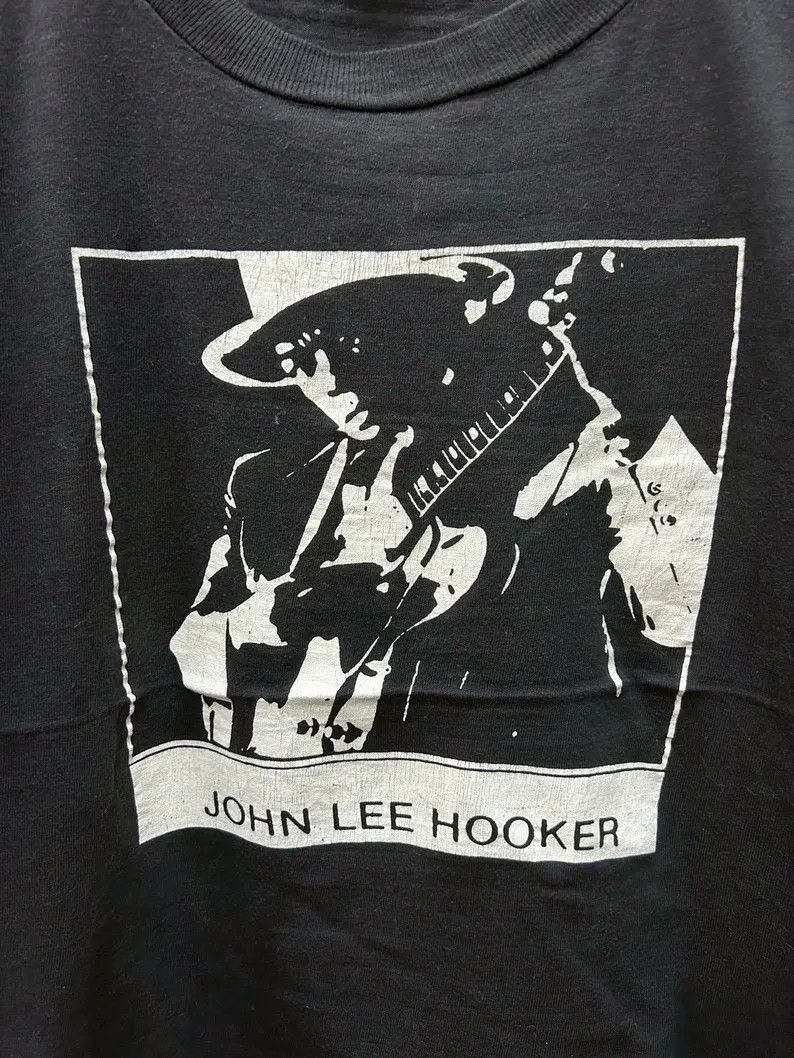 Band Tees Vintage 80s John Lee Hooker tshirt size L Size US L / EU 52-54 / 3 - 3 Thumbnail