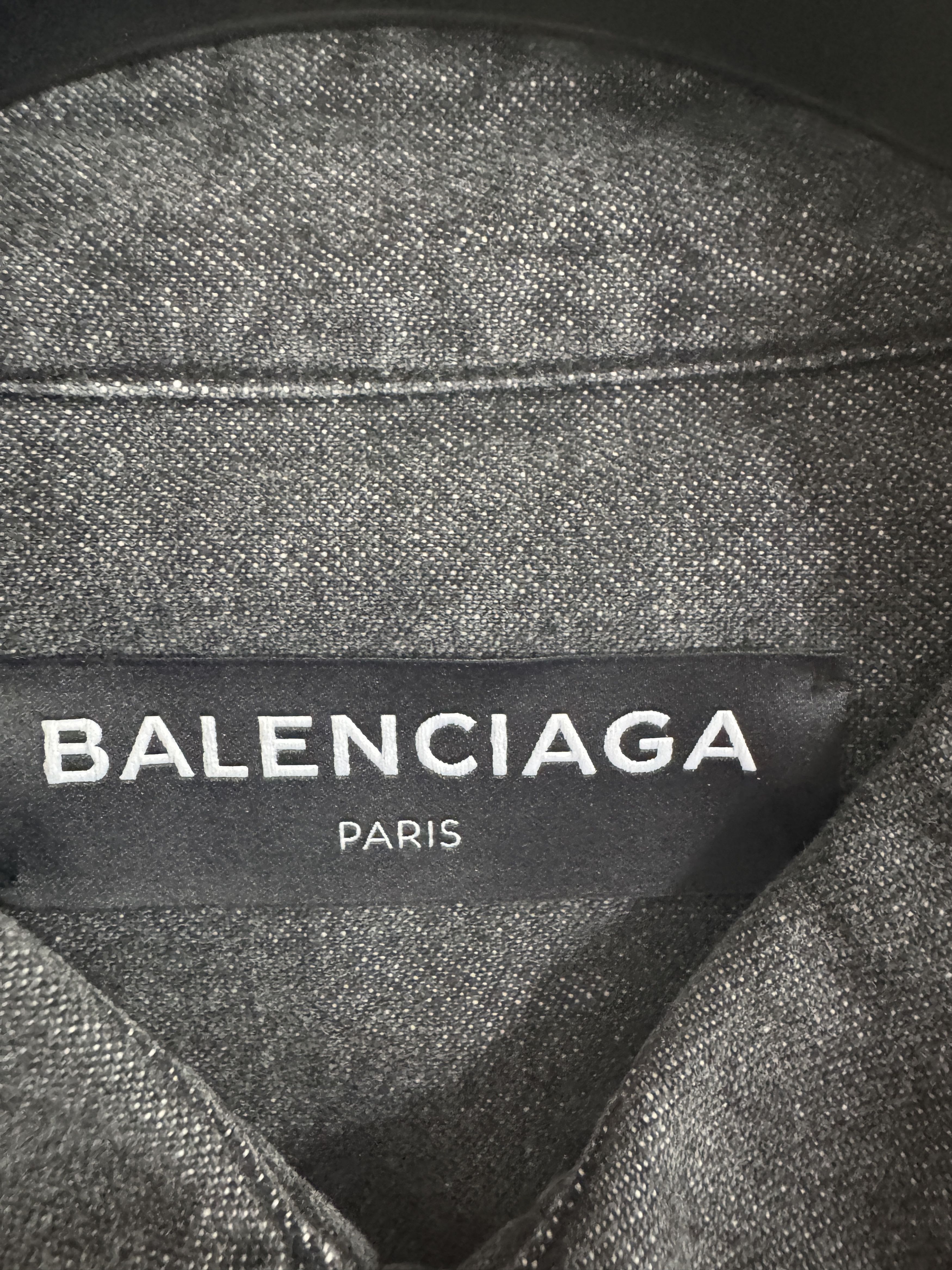 Balenciaga “Europe” Distressed Denim Vest Size US L / EU 52-54 / 3 - 4 Thumbnail