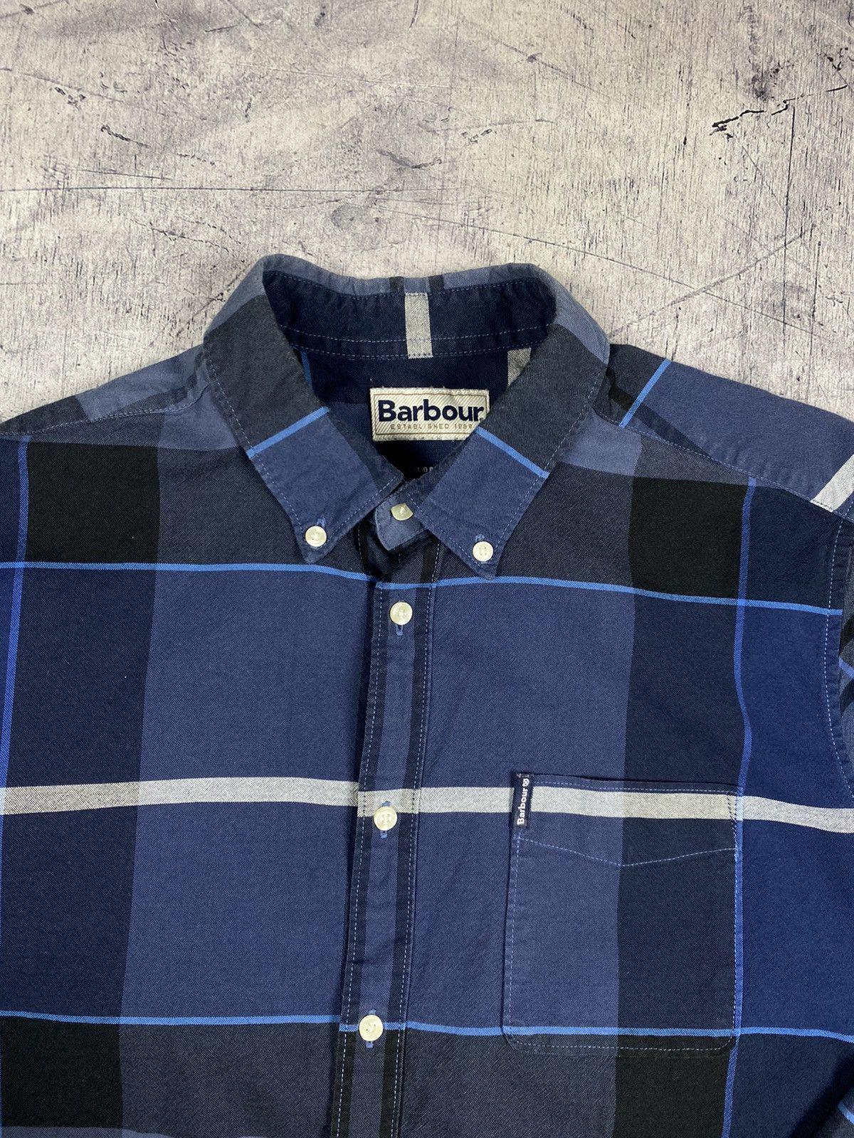 Barbour Barbour Button Up Checkered Shirt plaid Size US M / EU 48-50 / 2 - 6 Thumbnail