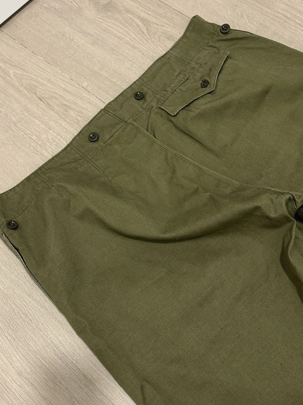 Vintage Vintage Army Militaria Pants Cut Japan Japanise Style Mens Size US 38 / EU 54 - 9 Thumbnail