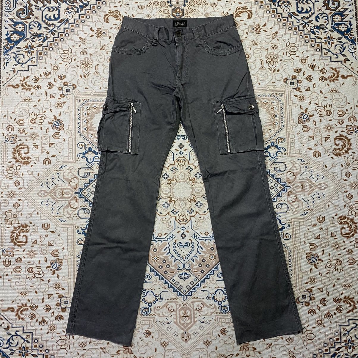 Japanese Brand × Vintage 2000s Y2K Louis Chavlon Japan Zipper Cargopants Size US 30 / EU 46 - 1 Thumbnail