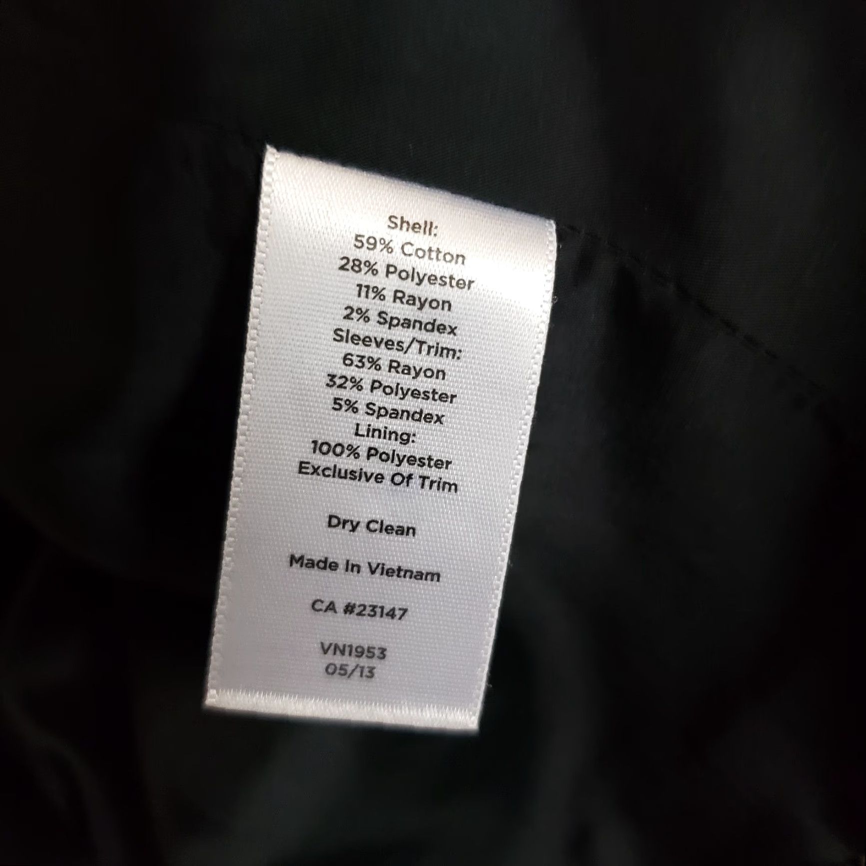 Talbots Talbots Jacket Womens 6P Black Plaid Full Zip Pockets Cotton Blend Size 6P Women Size M / US 6-8 / IT 42-44 - 6 Thumbnail