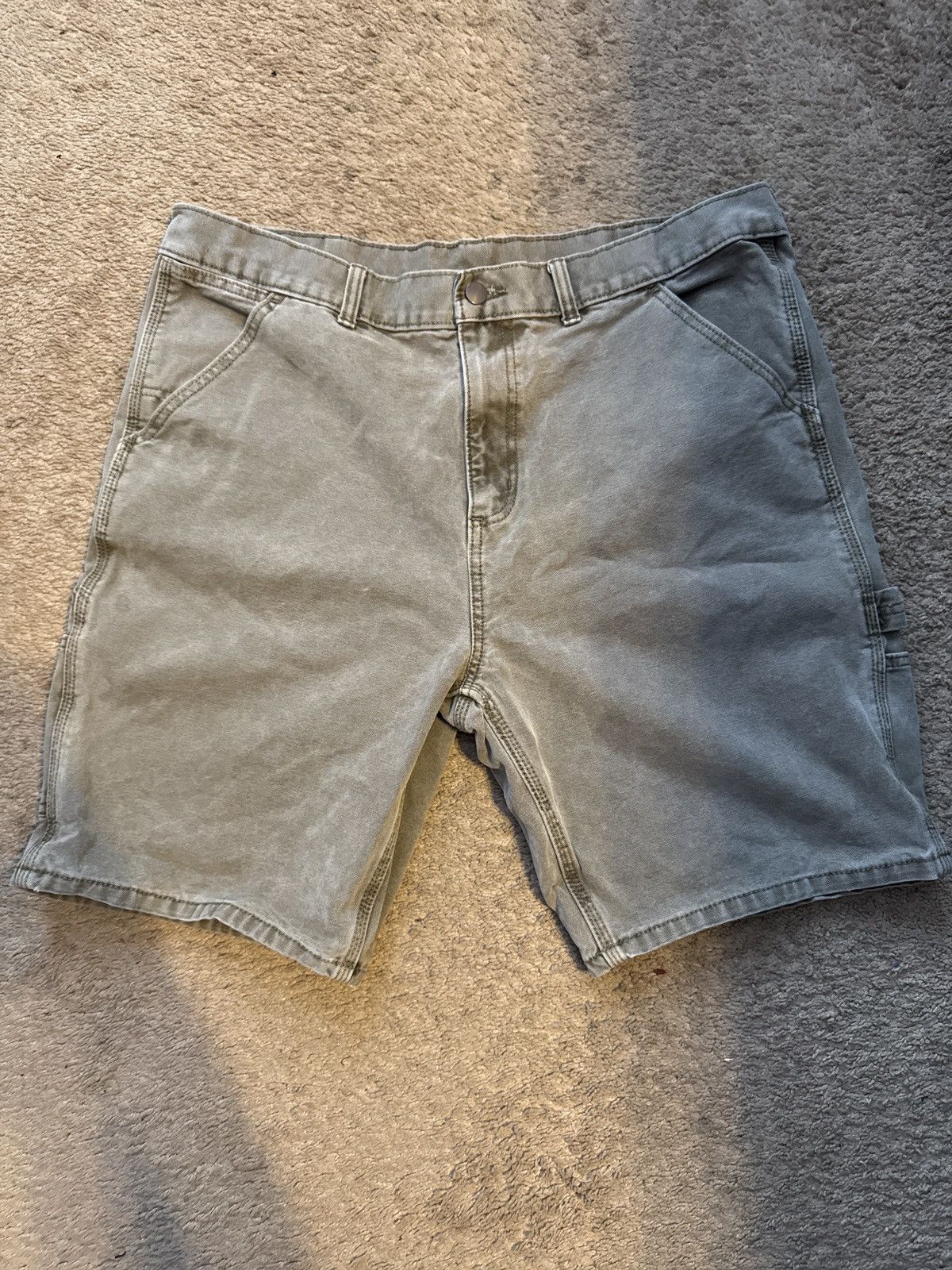 Other Mesh Green Workwear Shorts Size US 36 / EU 52 - 1 Thumbnail
