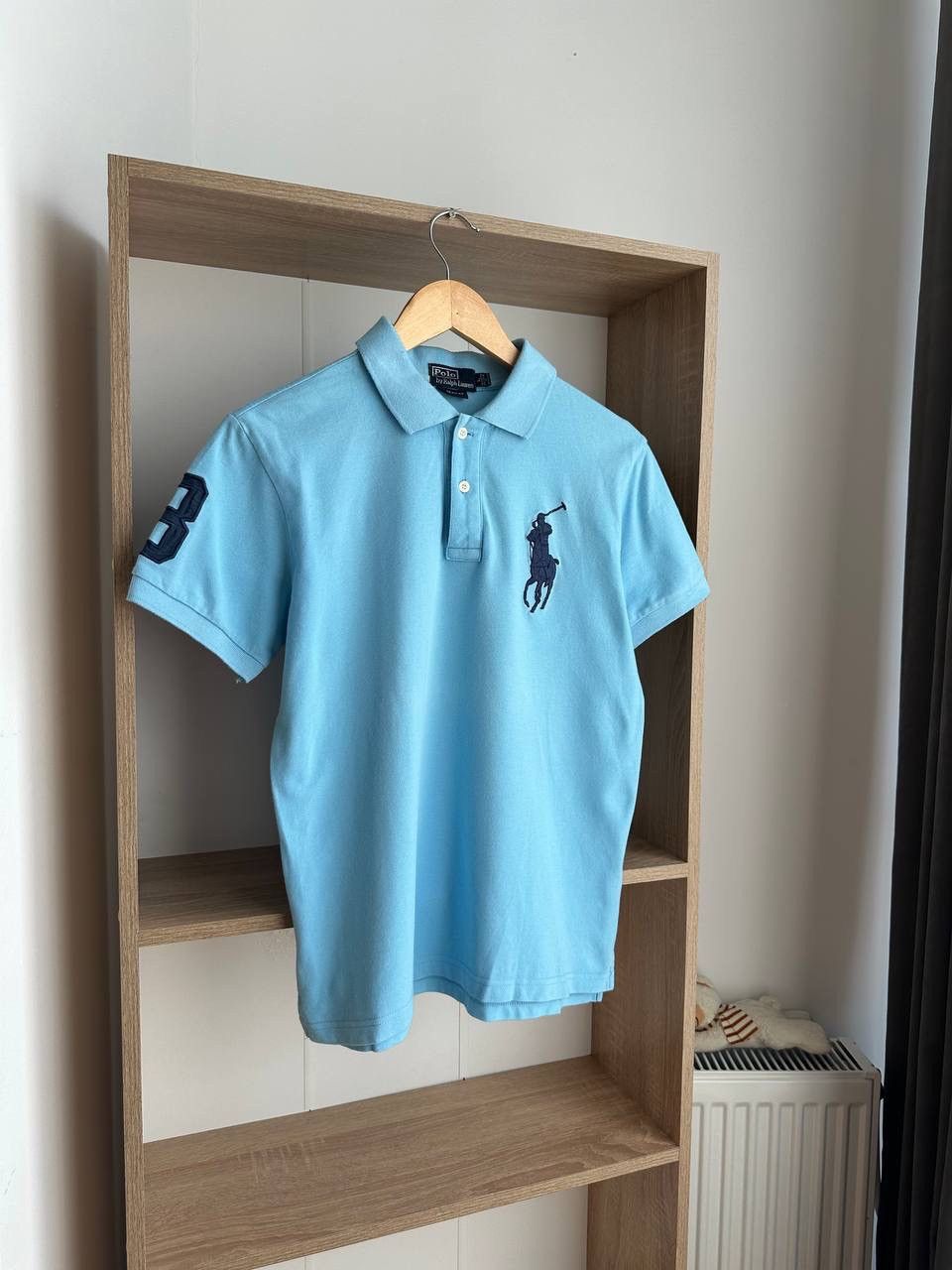 Polo Ralph Lauren × Vintage Vintage Polo Ralph Lauren Blue Big Logo PRL T-Shirt Size US L / EU 52-54 / 3 - 1 Thumbnail