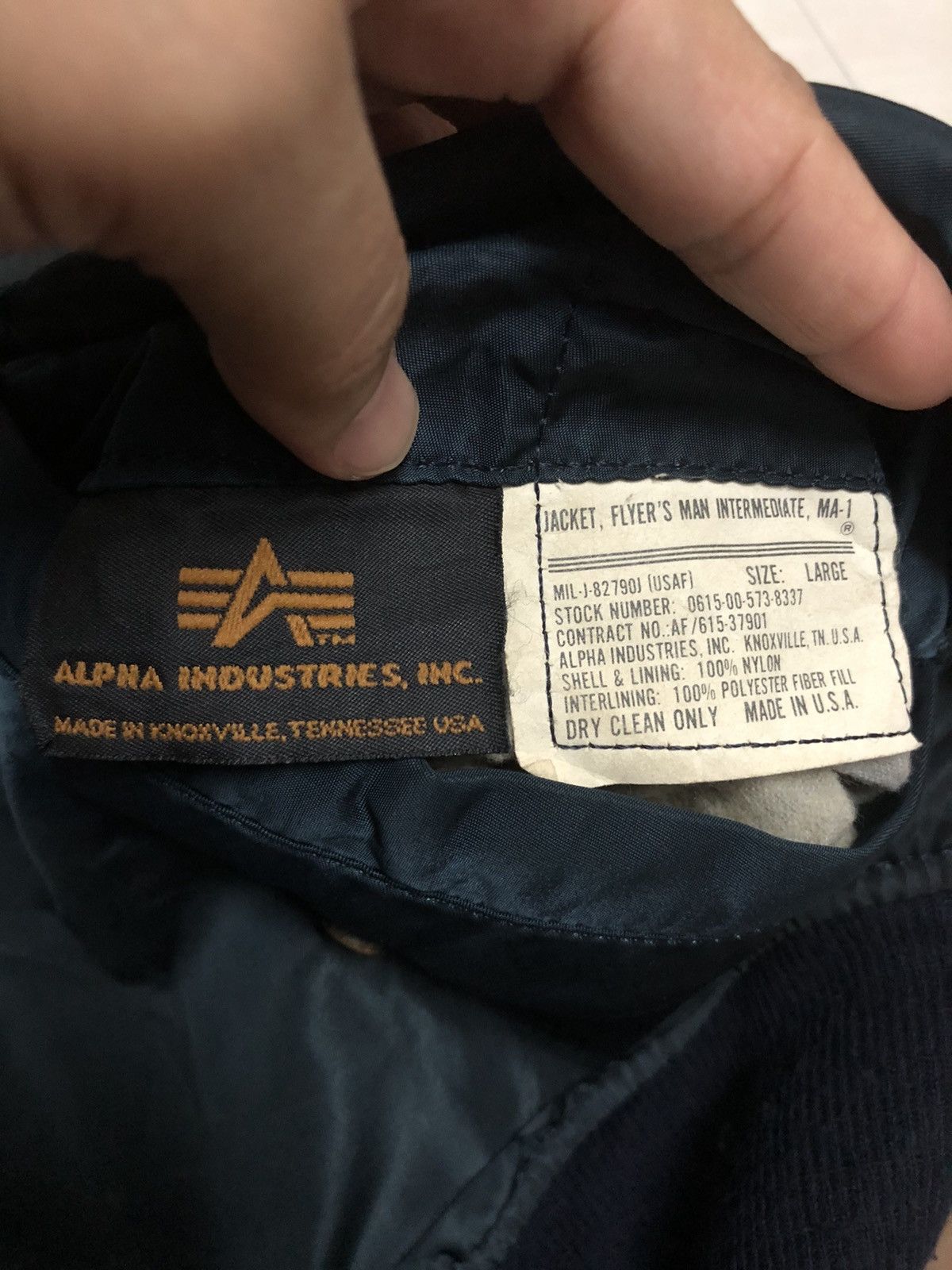 Atomic Vtg jacket bomber atomic garage alpha industries Size US XL / EU 56 / 4 - 6 Thumbnail