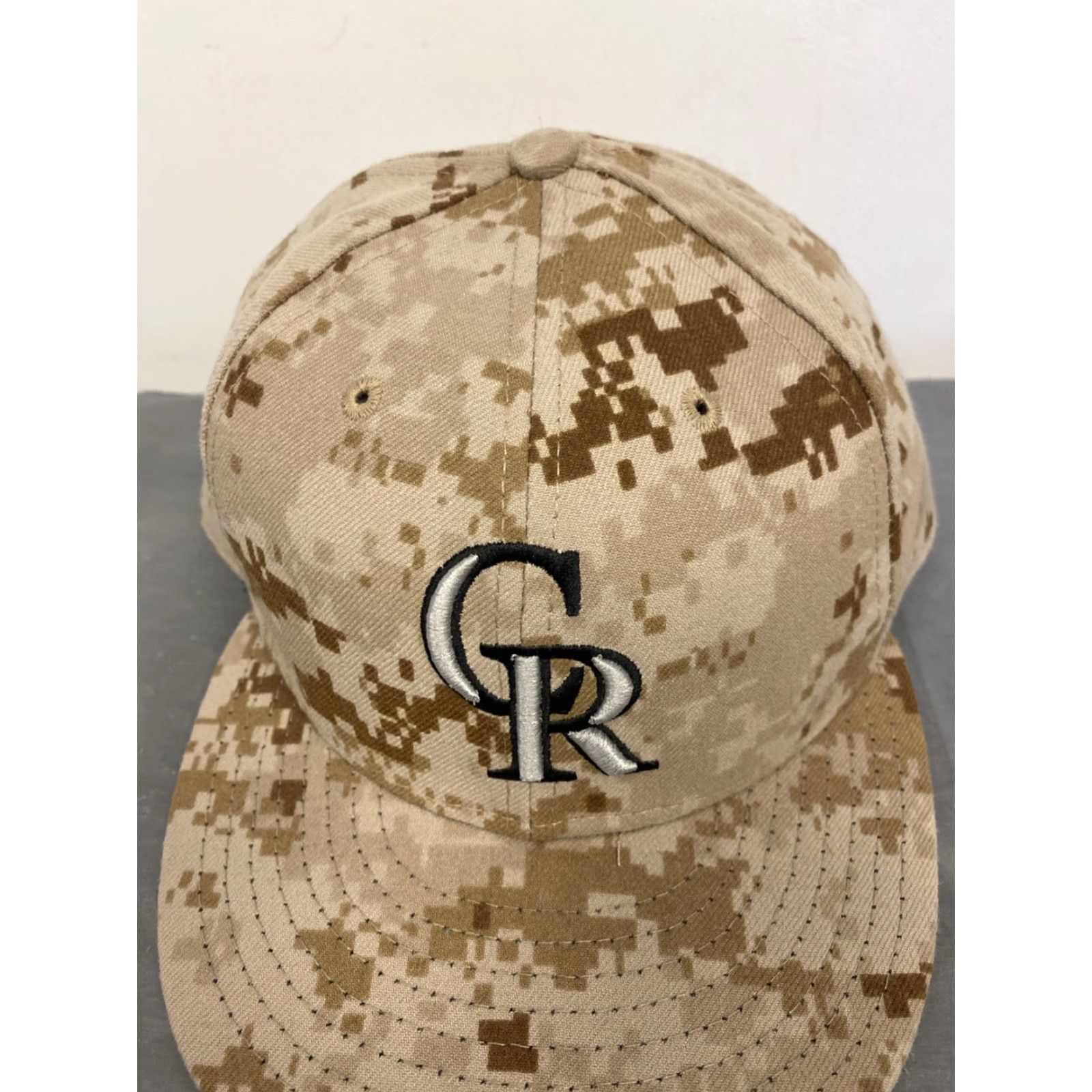 New Era NEW ERA Colorado Rockies Camouflage Baseball Cap 7 Cool Base Mens Size ONE SIZE - 2 Thumbnail