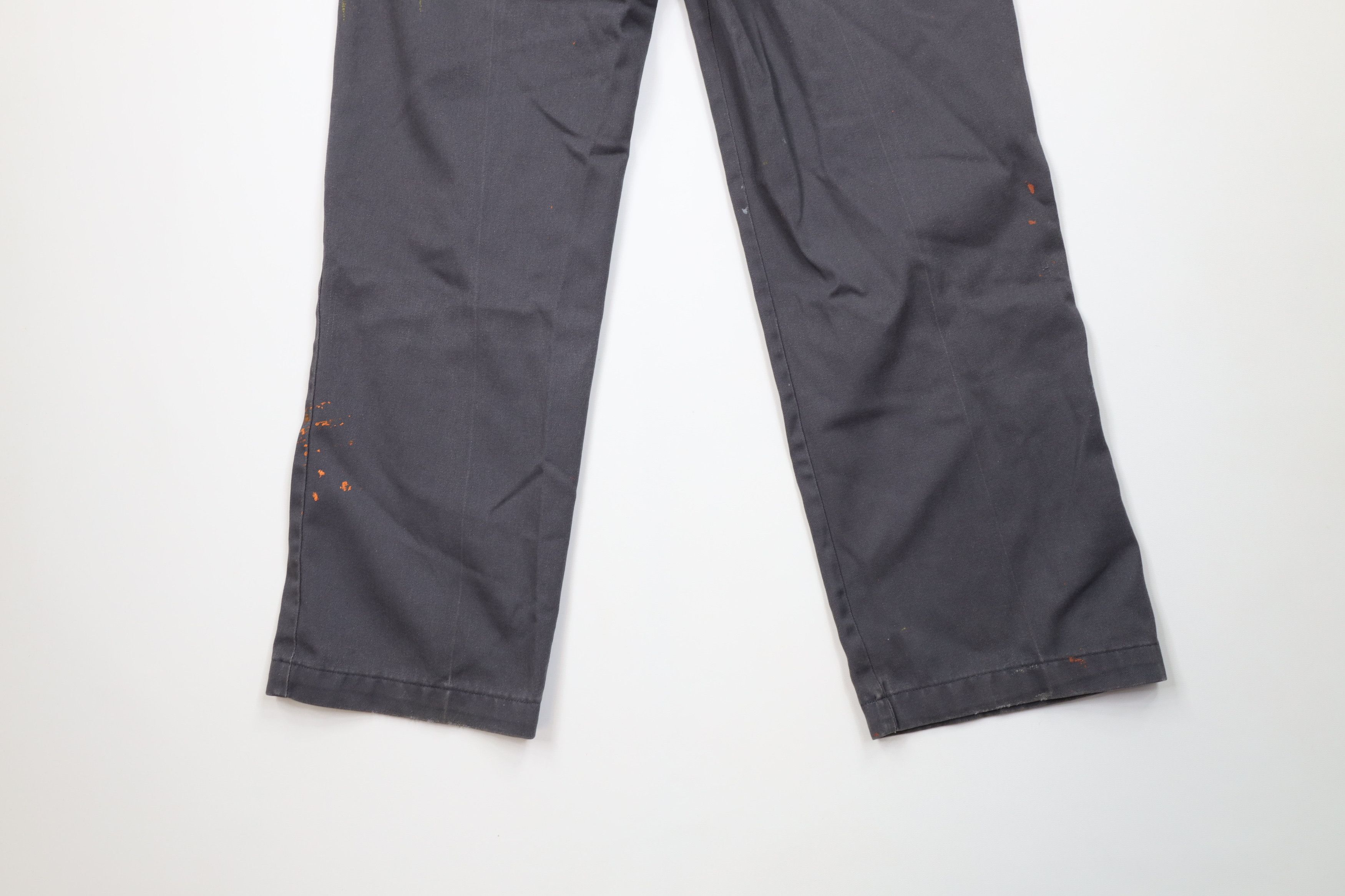 Dickies Vintage 90s Y2K Dickies Wide Leg Workwear Pants Gray Size US 32 / EU 48 - 13 Thumbnail