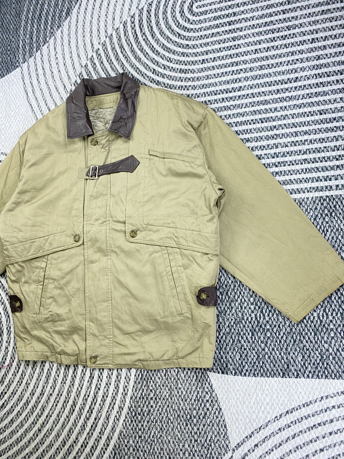 Vintage Vintage Japanese Fashion Casual Zipper Sherpa Jacket Size US XL / EU 56 / 4 - 4 Thumbnail