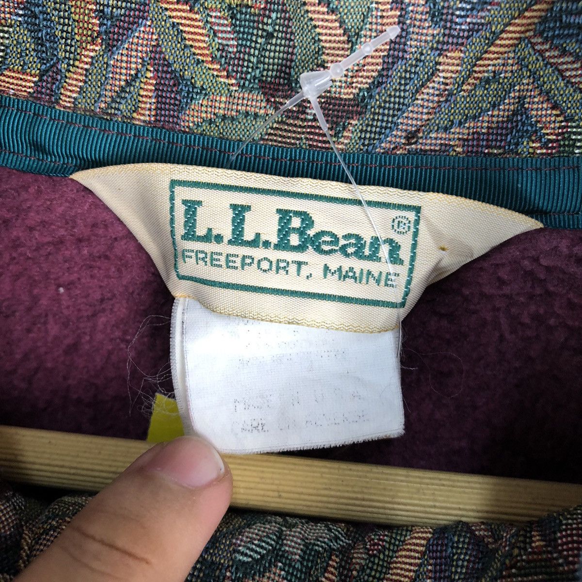 Homespun Knitwear DL L.L. Bean Purple vintage Knitwear sweater #A805 Size US M / EU 48-50 / 2 - 9 Thumbnail