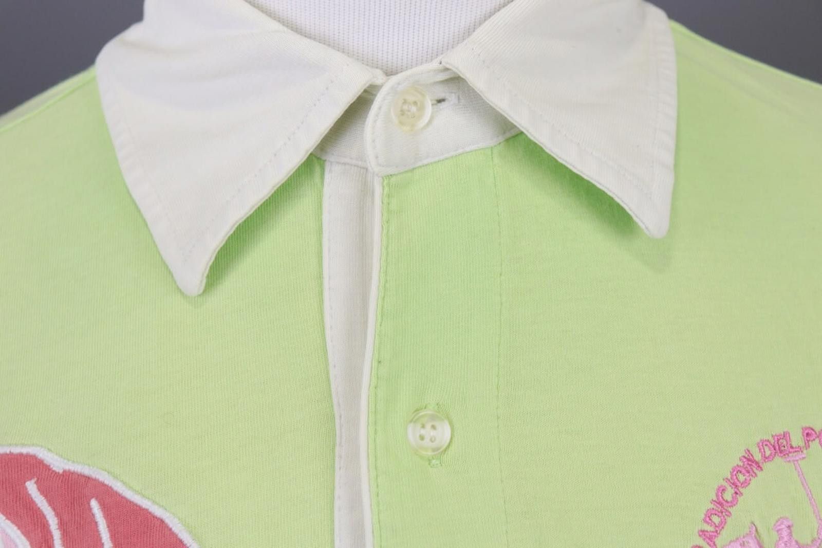 La Martina La Martina Multicolor Bird Careyes Polo Polo Shirt Size M Size US M / EU 48-50 / 2 - 10 Thumbnail