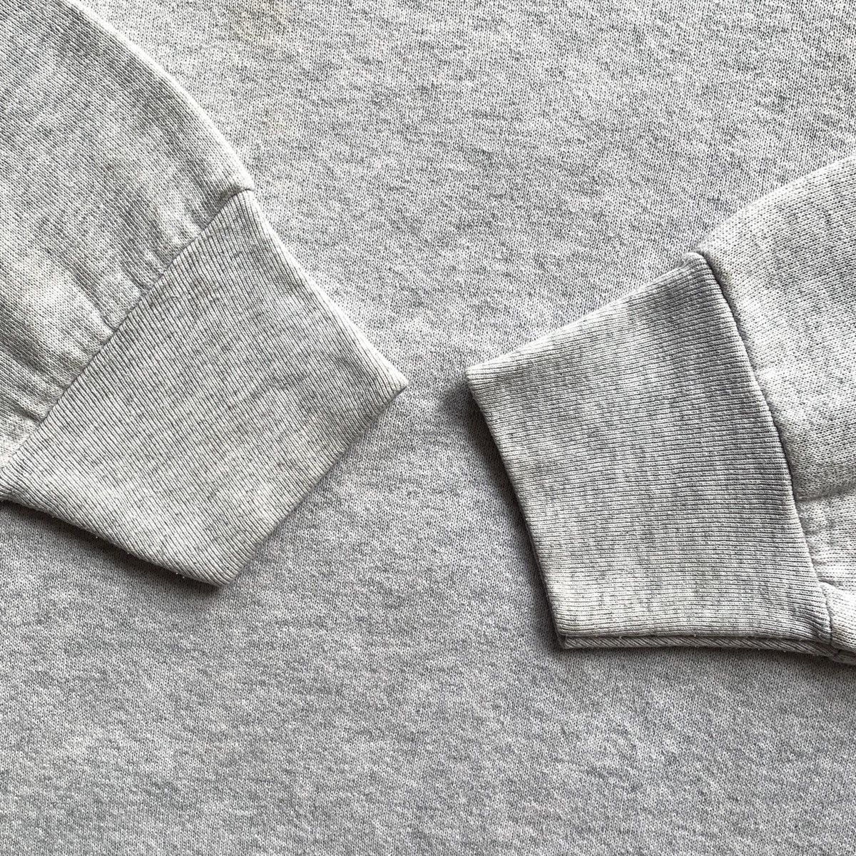 Vintage 1980s Heather Grey Blank Sweatshirt Size US M / EU 48-50 / 2 - 4 Thumbnail