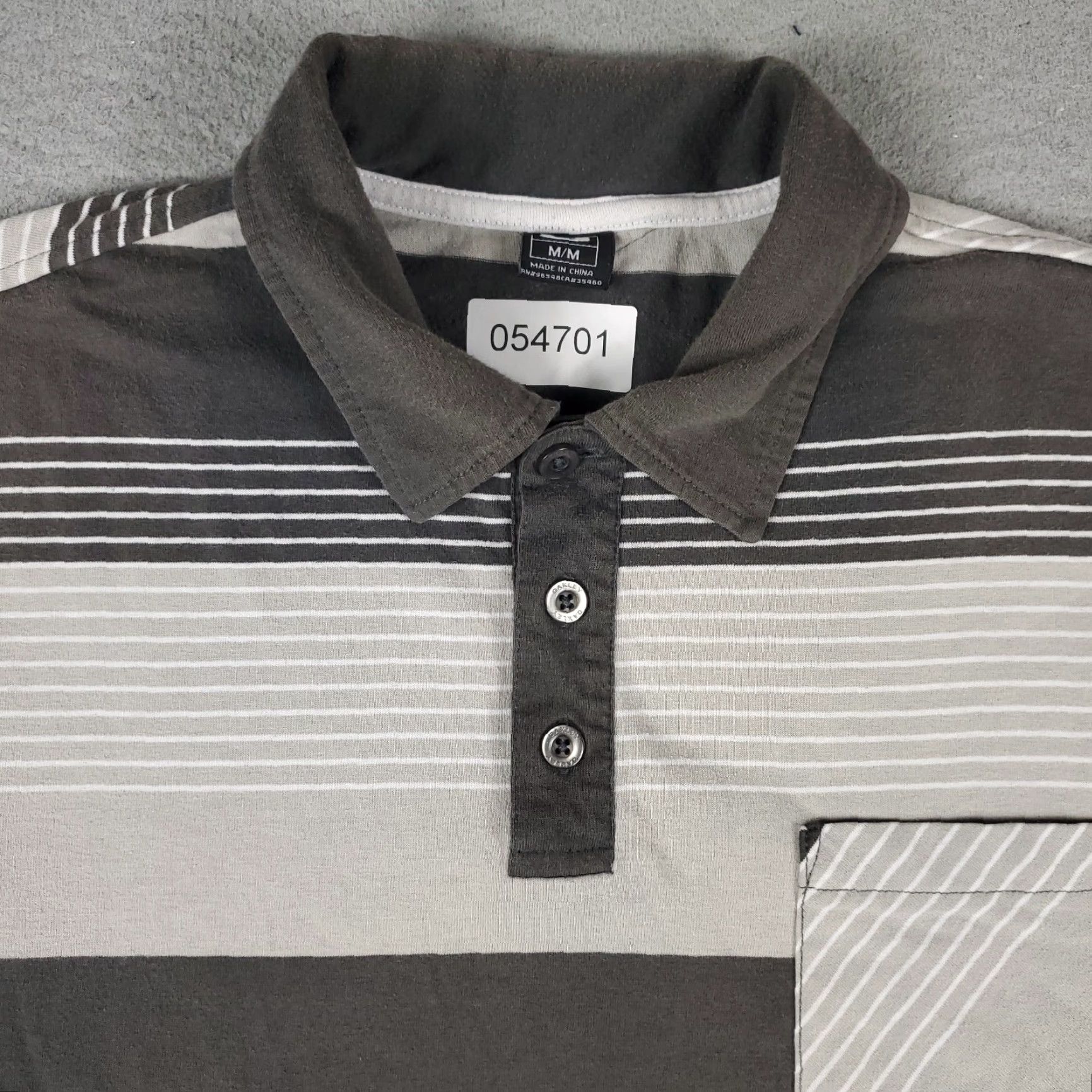 Oakley Oakley Polo Shirt Mens Extra Large White Striped Cotton Golf Short Sleeve Mens Size US XL / EU 56 / 4 - 2 Thumbnail
