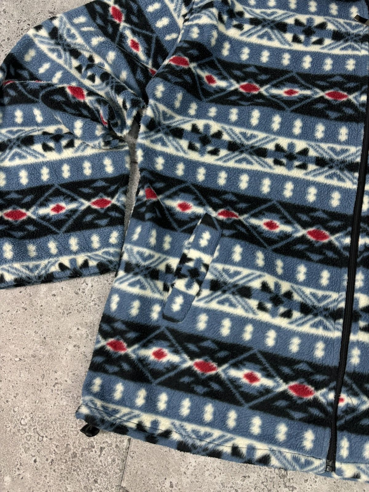 Columbia × Vintage Vintage 90s Columbia Style Synchilla Zip Fleece Outdoor Size US XL / EU 56 / 4 - 6 Thumbnail