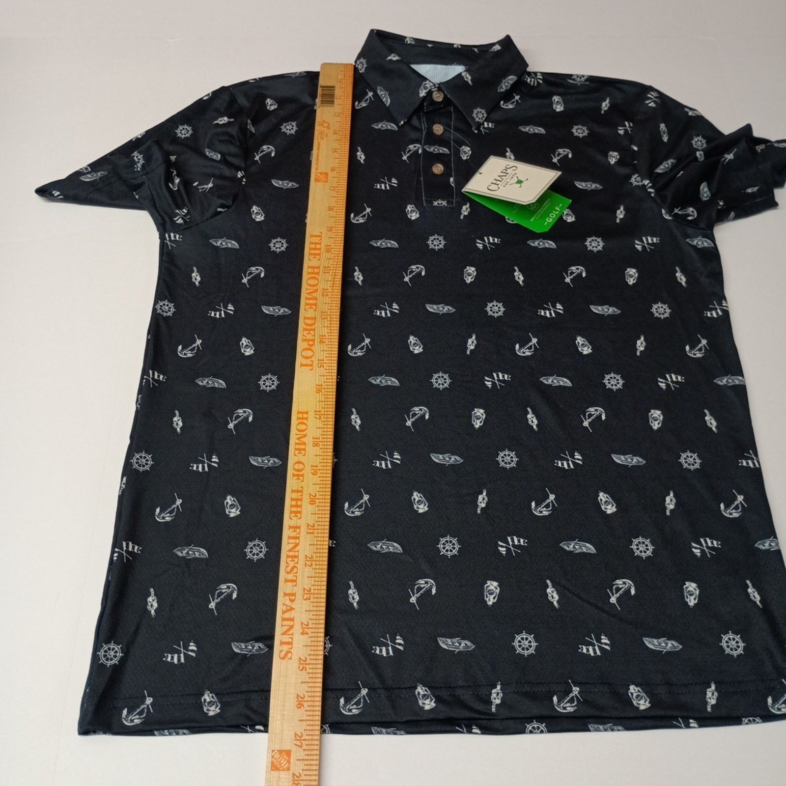 Chaps Chaps Golf Polo Shirt Men's Size S American Navy Stretch Size US S / EU 44-46 / 1 - 6 Thumbnail