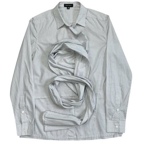 Kris Van Assche Kris Van Assche Asymmetric Wrap Layer Scarf Shirt Size US S / EU 44-46 / 1 - 7 Thumbnail