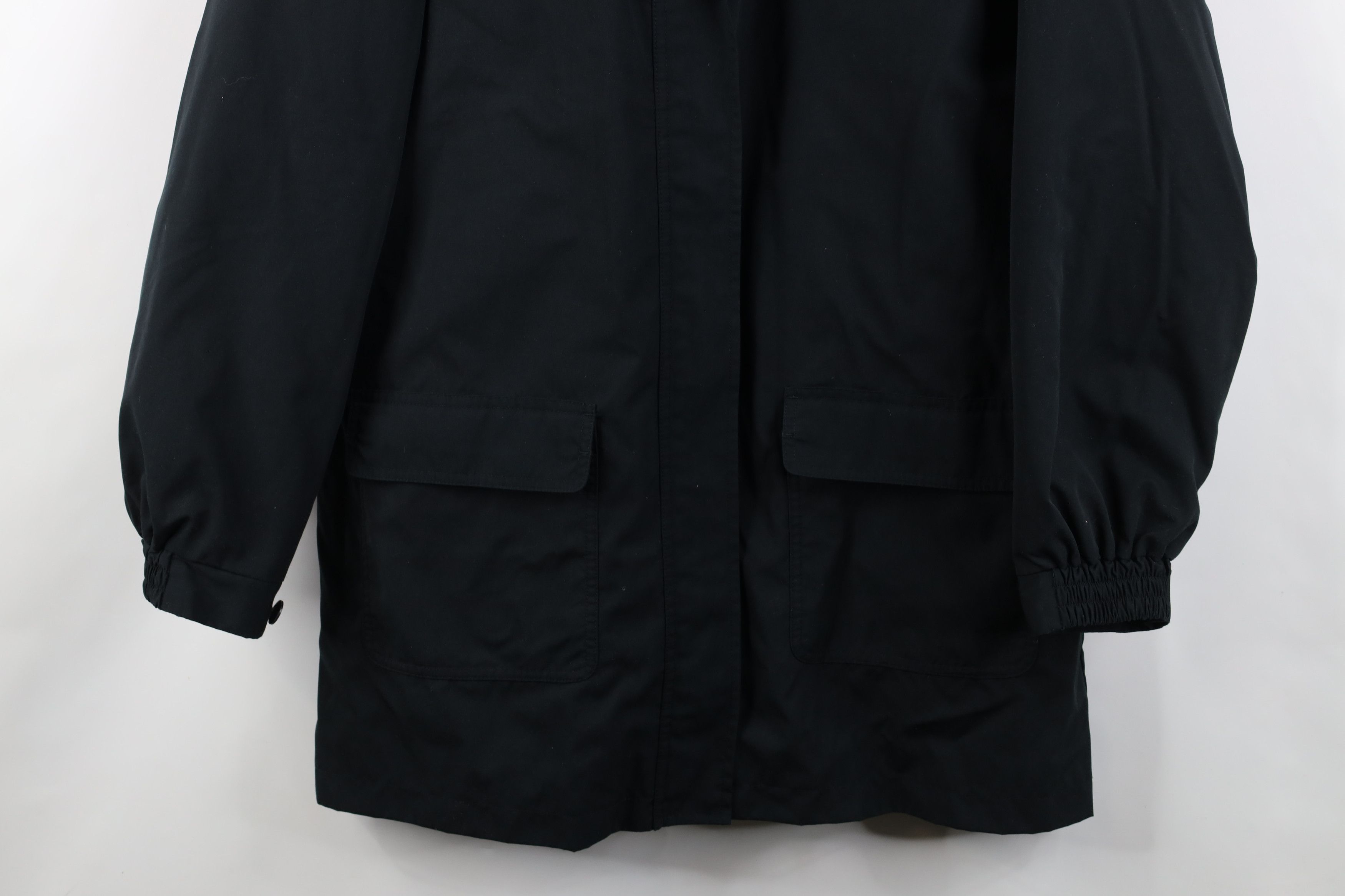L.L. Bean Vintage 90s LL Bean Quilted Lined Microfiber Barn Jacket Size L / US 10 / IT 46 - 3 Thumbnail