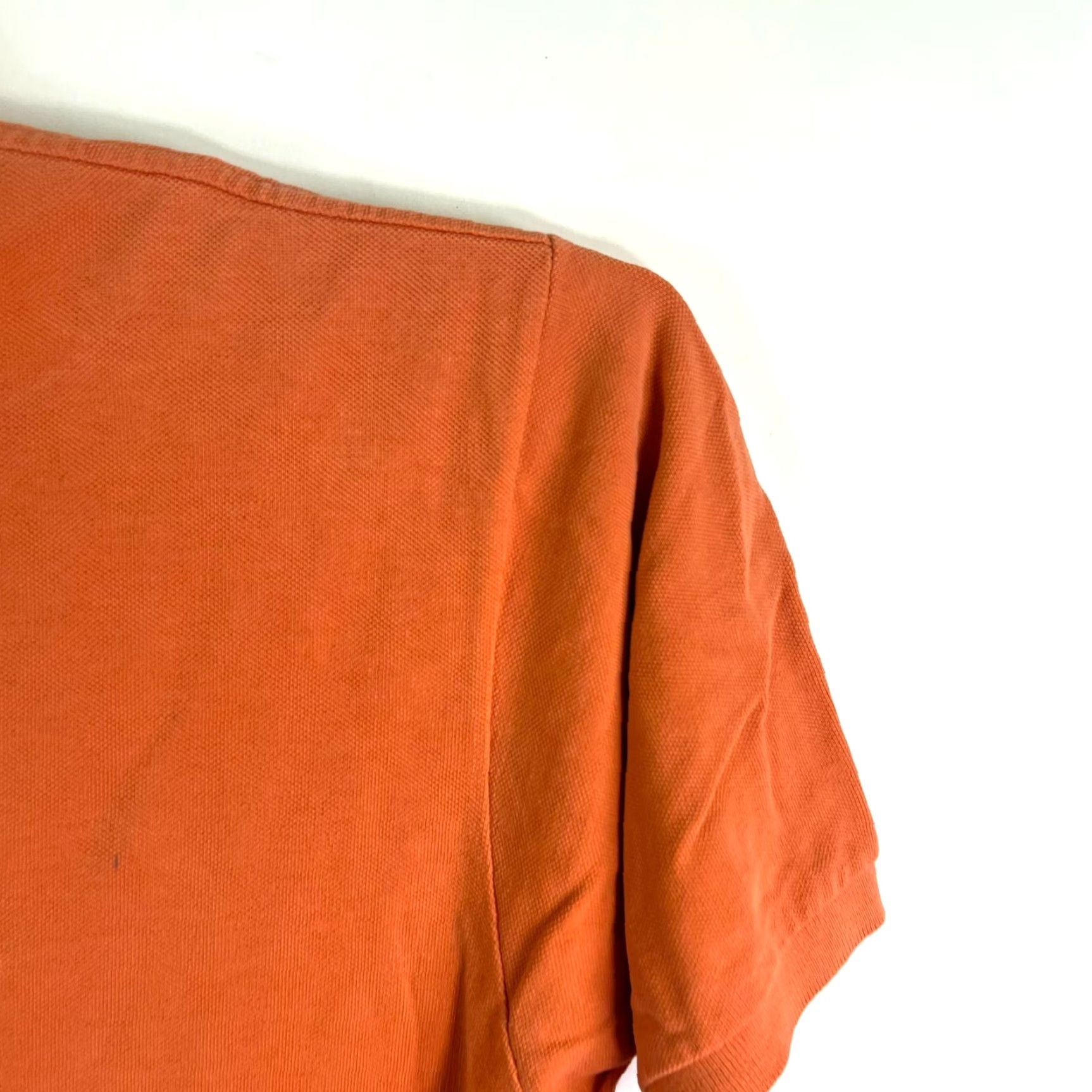 Ralph Lauren Ralph Lauren Polo Golf Shirt Mens L Orange USA Made Short Sleeve Polo Shirt Size US L / EU 52-54 / 3 - 2 Thumbnail