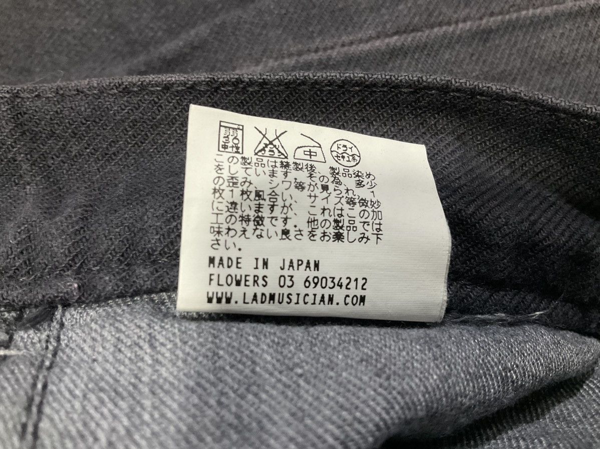 Lad Musician 🔥Y2K Archived SS03 Lad Musician Spiral Cut Denim Size US 30 / EU 46 - 11 Thumbnail