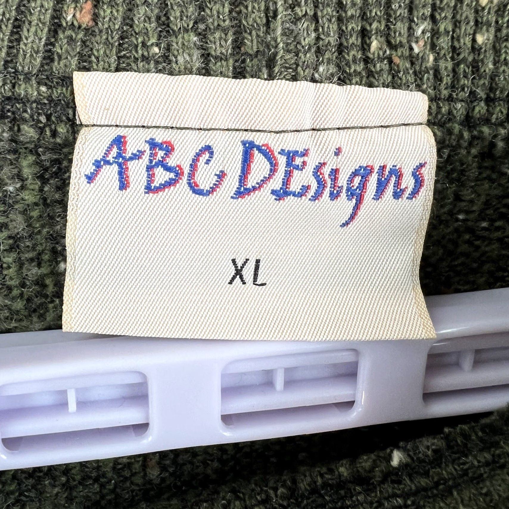 Vintage VINTAGE ABC Design Copper Harbor MI Long Sleeve Pullover Sweater Women's XL Green Embroidered Casual Pullover Knit Size XL / US 12-14 / IT 48-50 - 4 Thumbnail