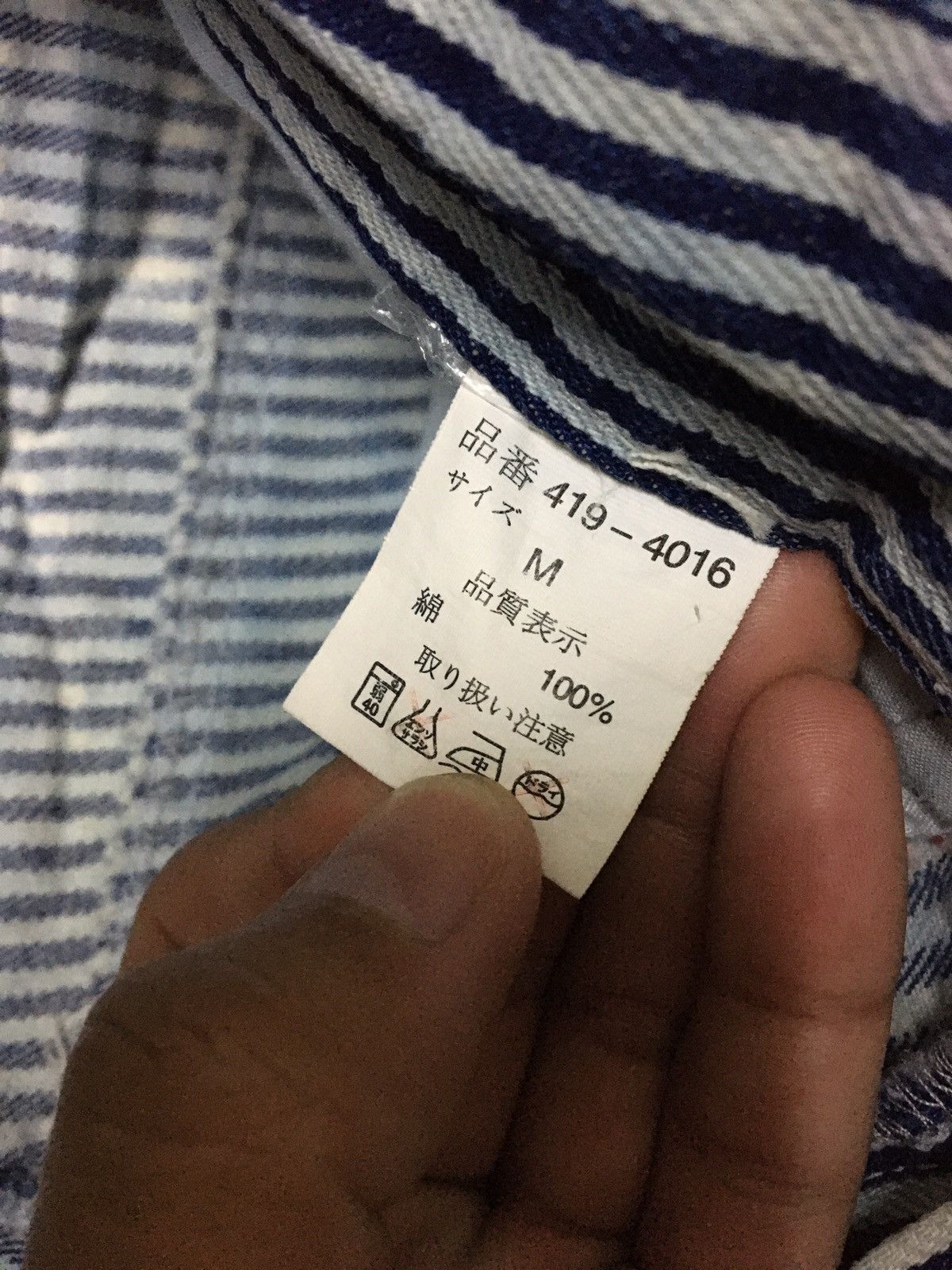 Japanese Brand × Vintage Vintage Blue Pants Japanese Brand Size US 30 / EU 46 - 7 Thumbnail