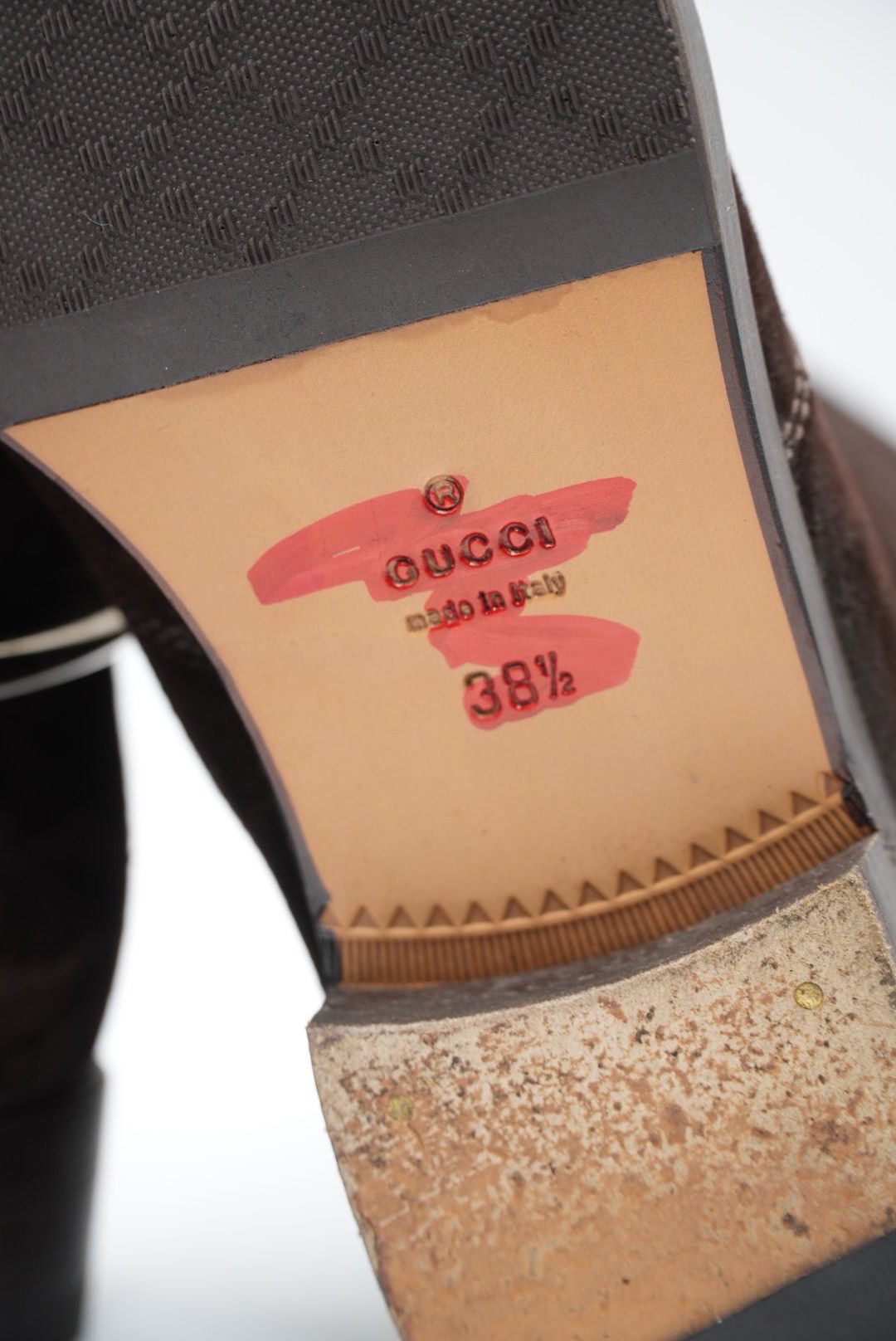 Gucci Gucci by tom ford Brown Suede Horsebit Ankle Boots Size US 6 / EU 39 - 10 Thumbnail