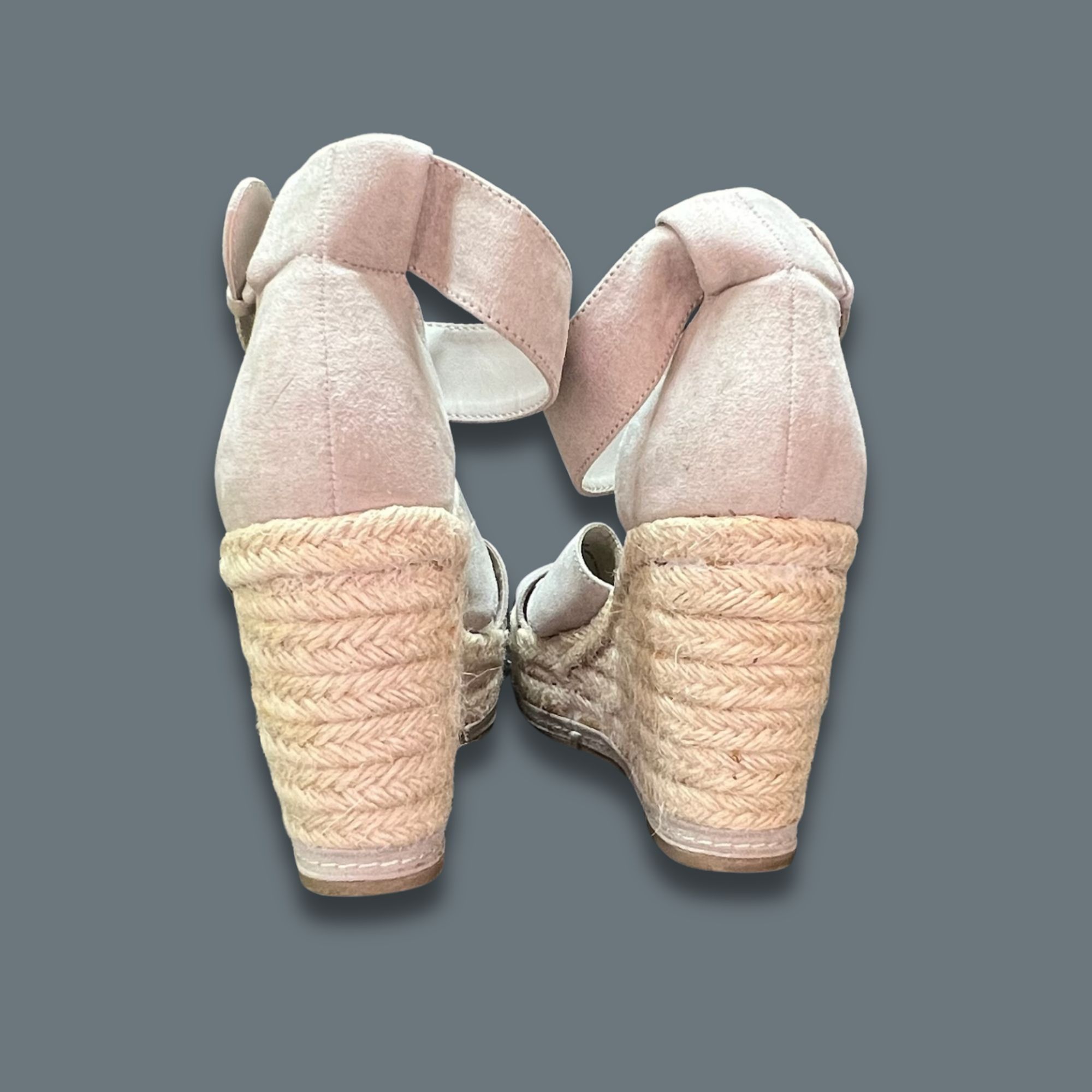 Other Caroline Microsuede Ankle Strap Espadrille Wedge Platform Sa Size US 8.5 / IT 38.5 - 5 Thumbnail