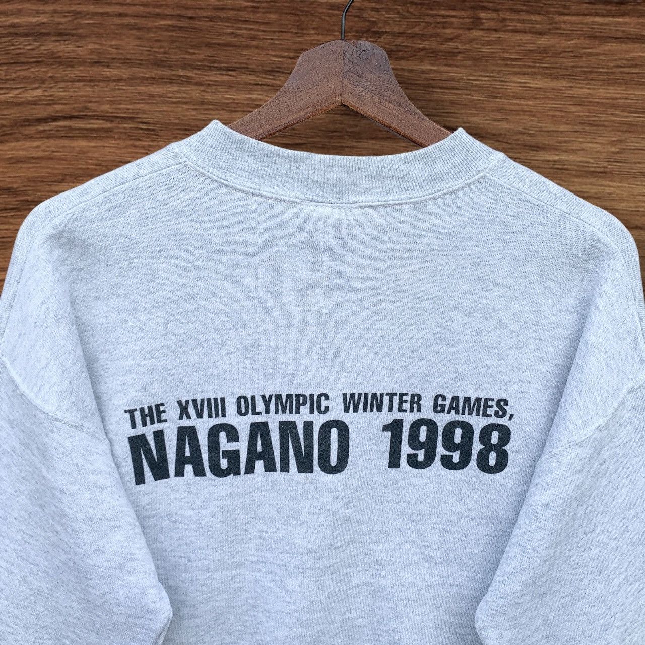 Mizuno × USA Olympics × Vintage Vintage 90s Mizuno Olympic Winter Game NAGANO 1998 Crewneck Size US S / EU 44-46 / 1 - 4 Thumbnail