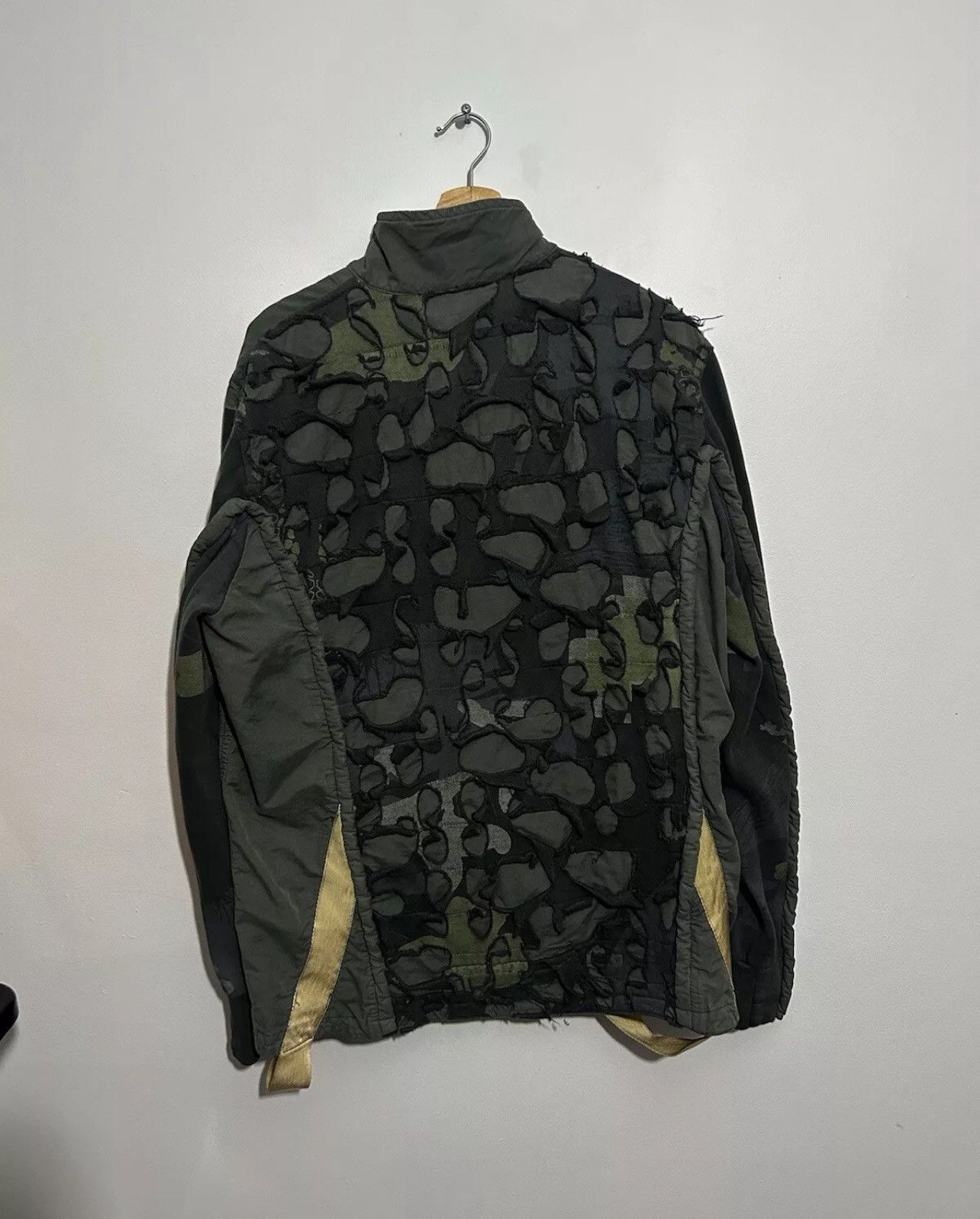Griffin Griffin Blade-cut Bomber Parka Cotton Green/Grey Mens Large Size US L / EU 52-54 / 3 - 8 Thumbnail