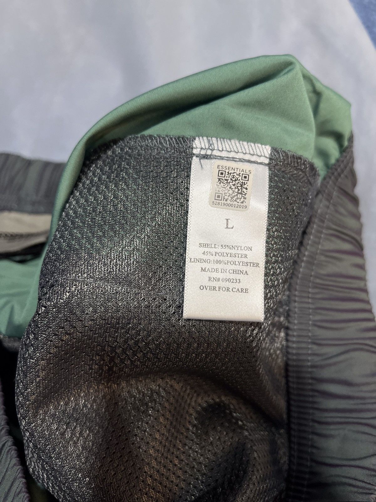 Essentials Fear of God Essentials Iridescent Track Pants Size US 35 - 14 Thumbnail