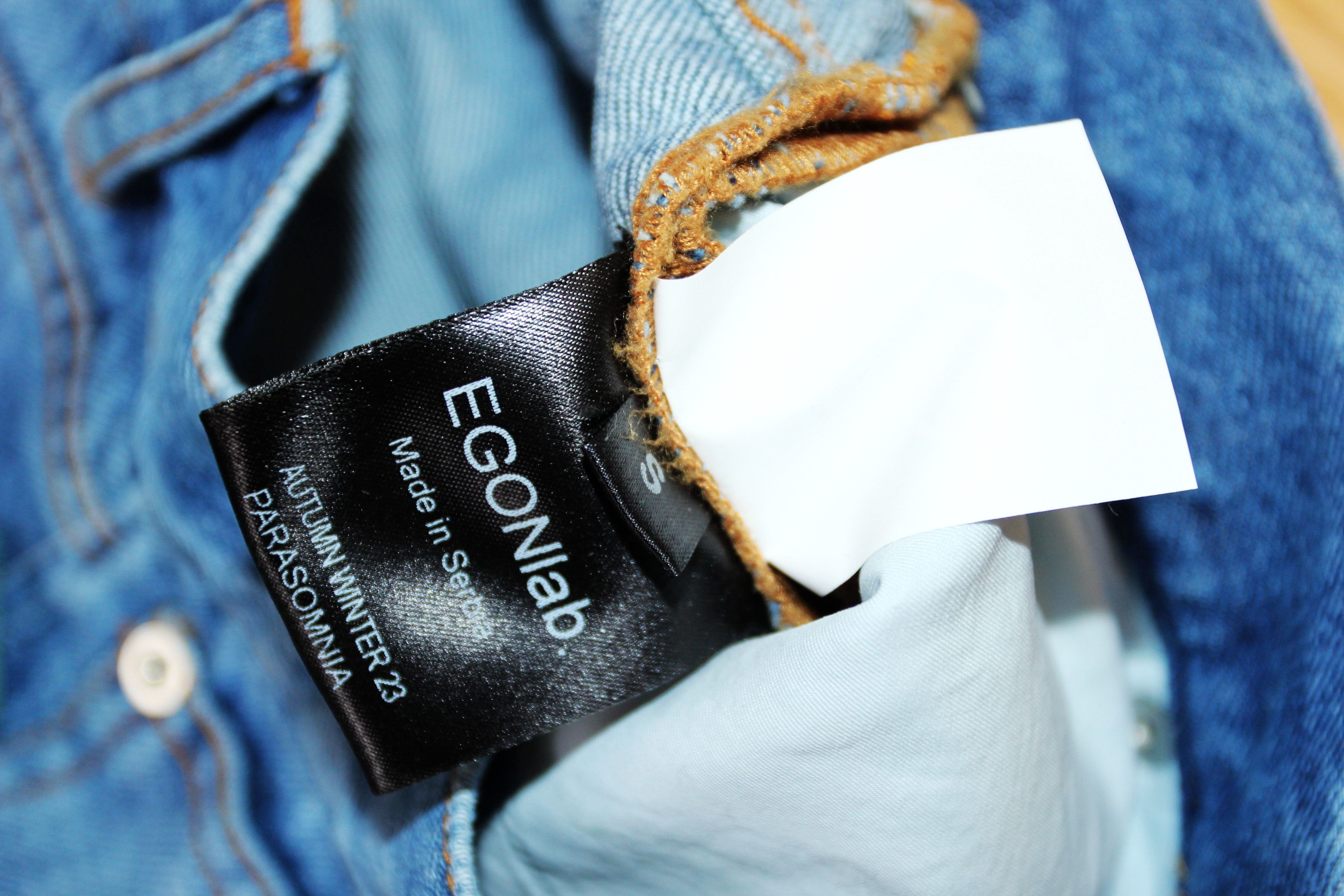 Egon Lab BNWT SS23 EGONLAB "PARASOMNIA" WIDE LEG JEANS S Size US 26 / EU 42 - 9 Thumbnail