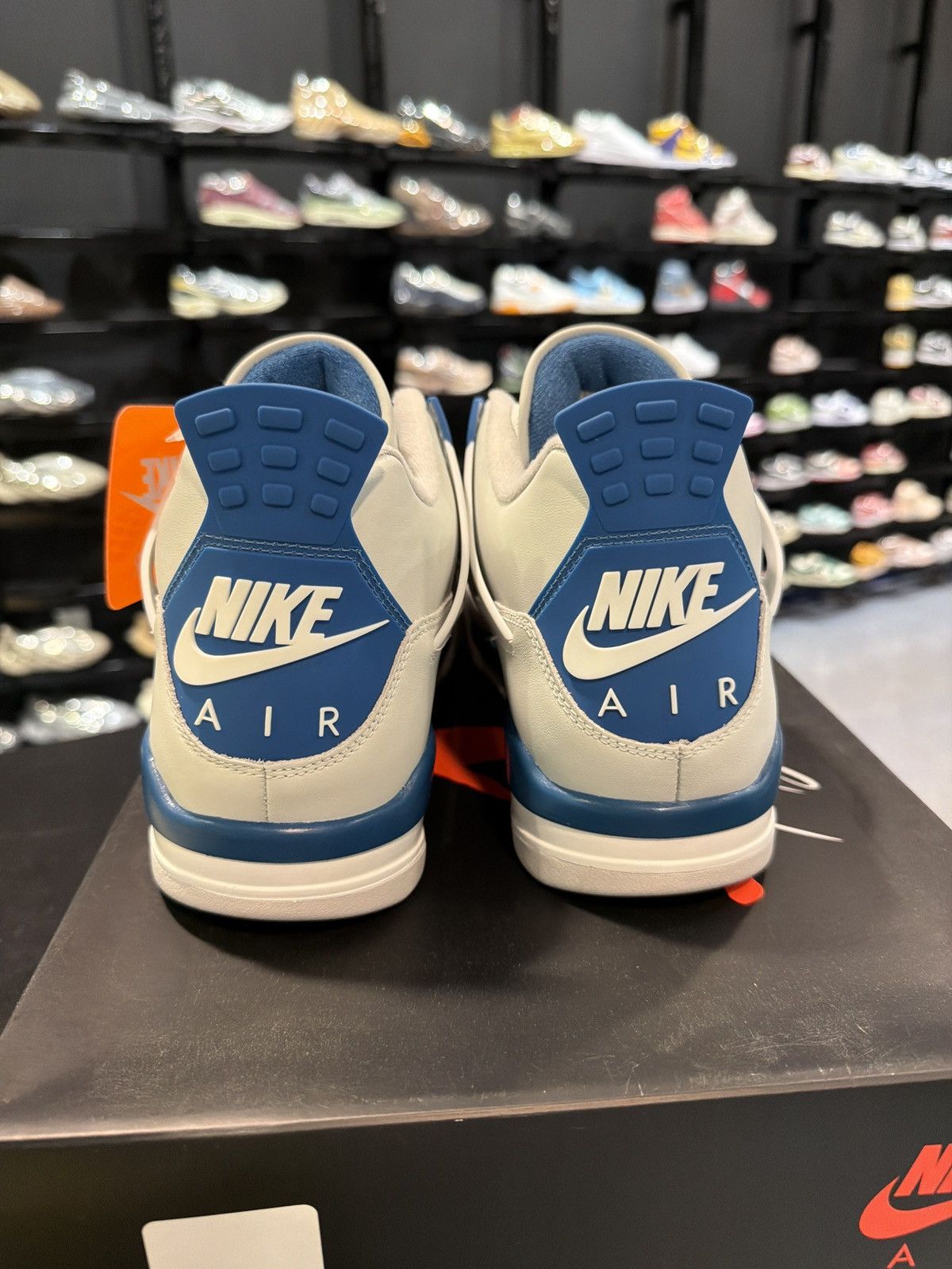 Jordan Brand Jordan 4 Military Blue Size-12 Brand New Quick Ship Size US 12 / EU 45 - 4 Thumbnail