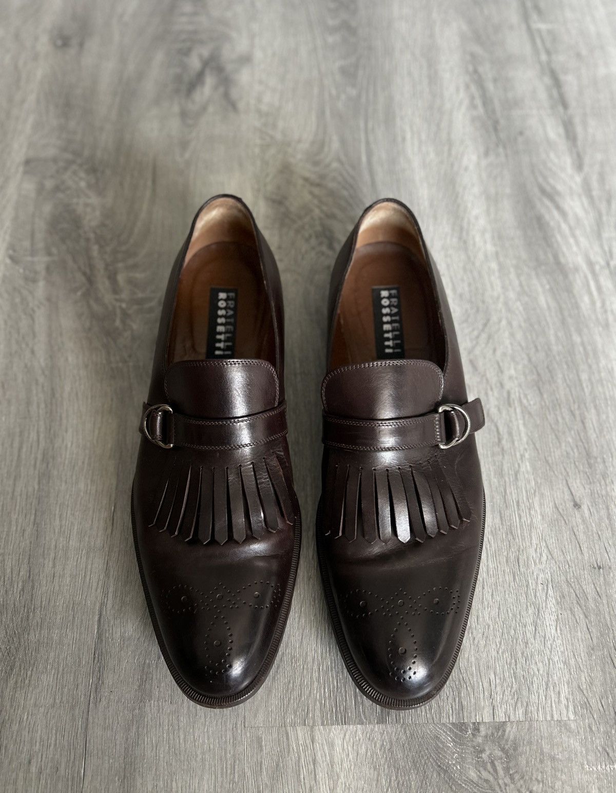 Fratelli Rossetti Fratelli Rossetti Leather Loafers - Made in Italy Size US 10 / EU 43 - 1 Thumbnail