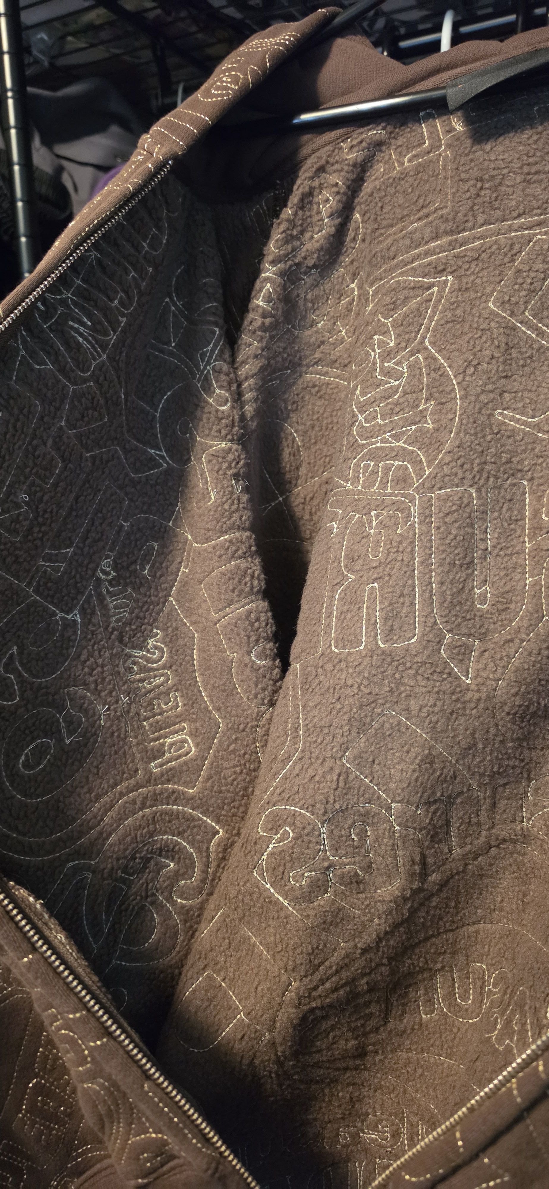 Pleasures Pleasures Stitched Zip Up Size US L / EU 52-54 / 3 - 5 Thumbnail