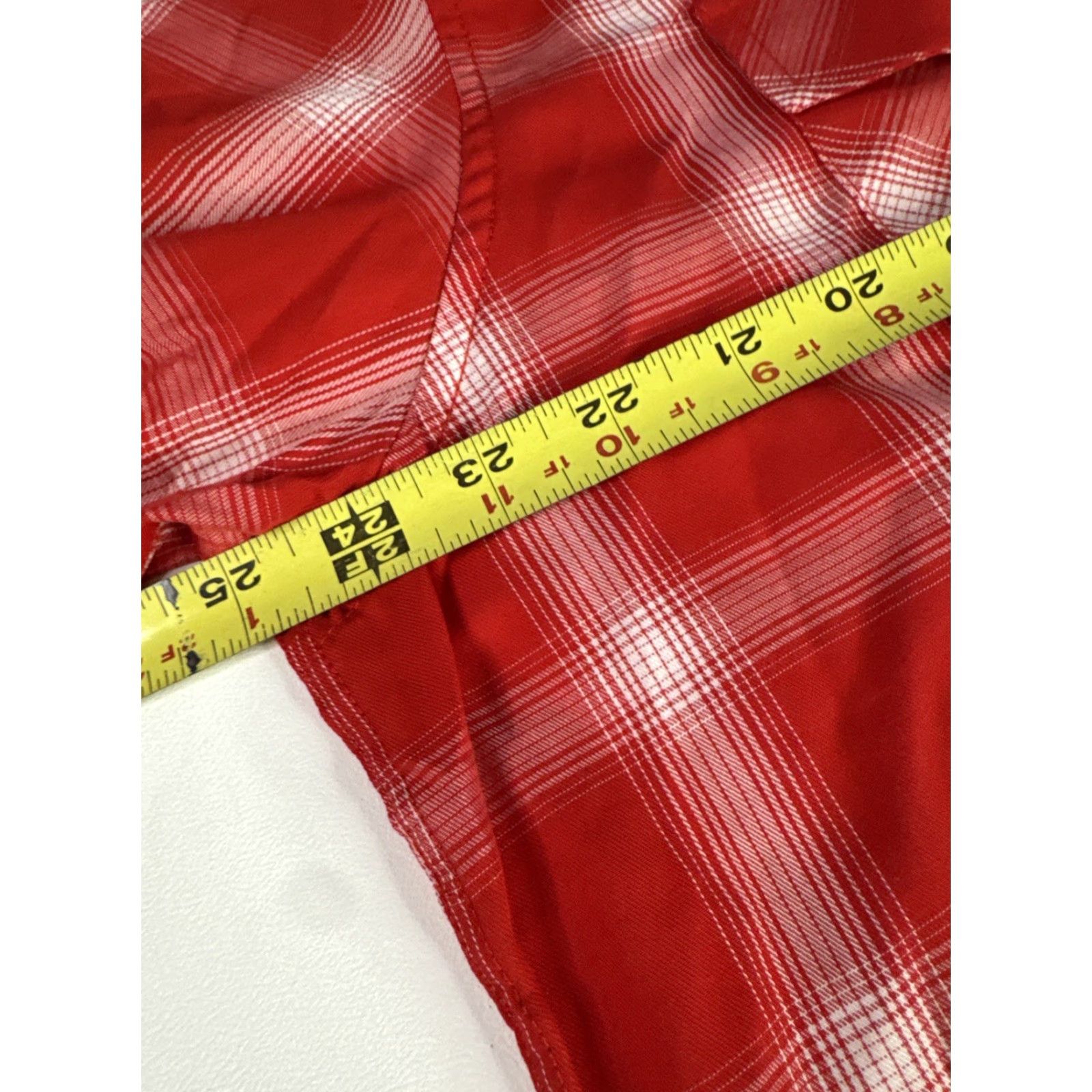 Vintage VINTAGE Dixxon Shirt Mens XL Red Plaid Button-Up Third Street Bamboo Shirt Sz XL Shirt Mens Red Plaid Button-Up Dixxon Bamboo Sz XL Men Casual Shirt Size US XL / EU 56 / 4 - 5 Thumbnail