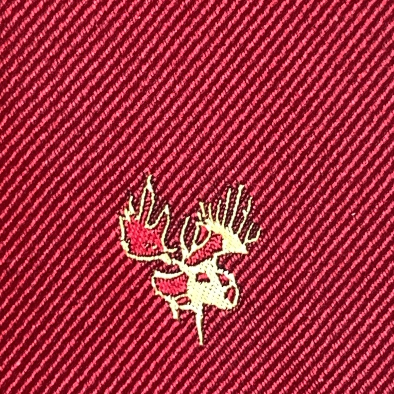 Vintage Moosehead custom handmade Barnard Maine necktie rugged Size ONE SIZE - 3 Thumbnail