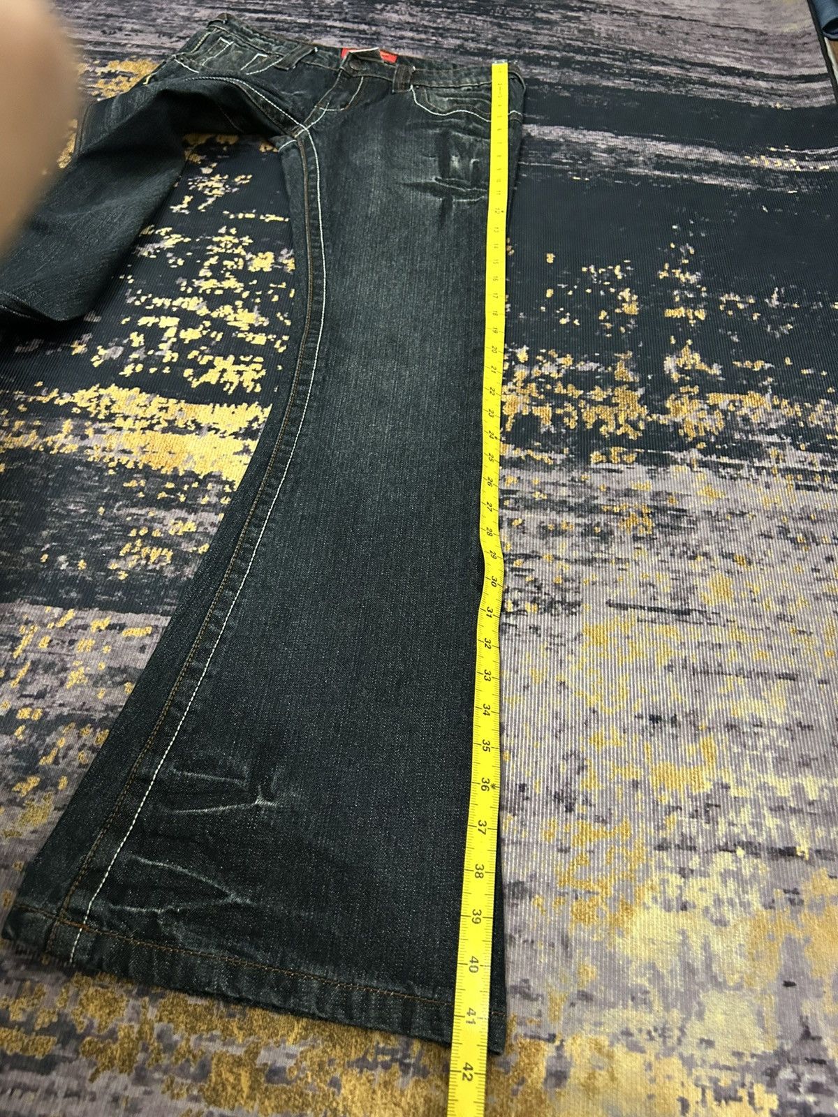 Tornado Mart Vintage PANTOMIME Clau Mark Flare Jeans Size 29" - 21 Thumbnail
