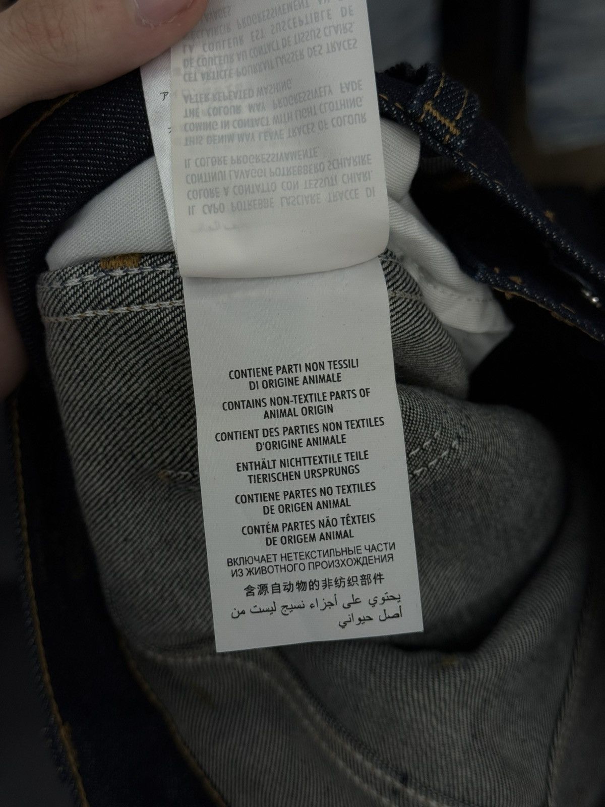 Gucci Gucci Blue Denim Jeans Lot 53 Size (34)$1500 Retail Cost Size US 34 / EU 50 - 17 Thumbnail