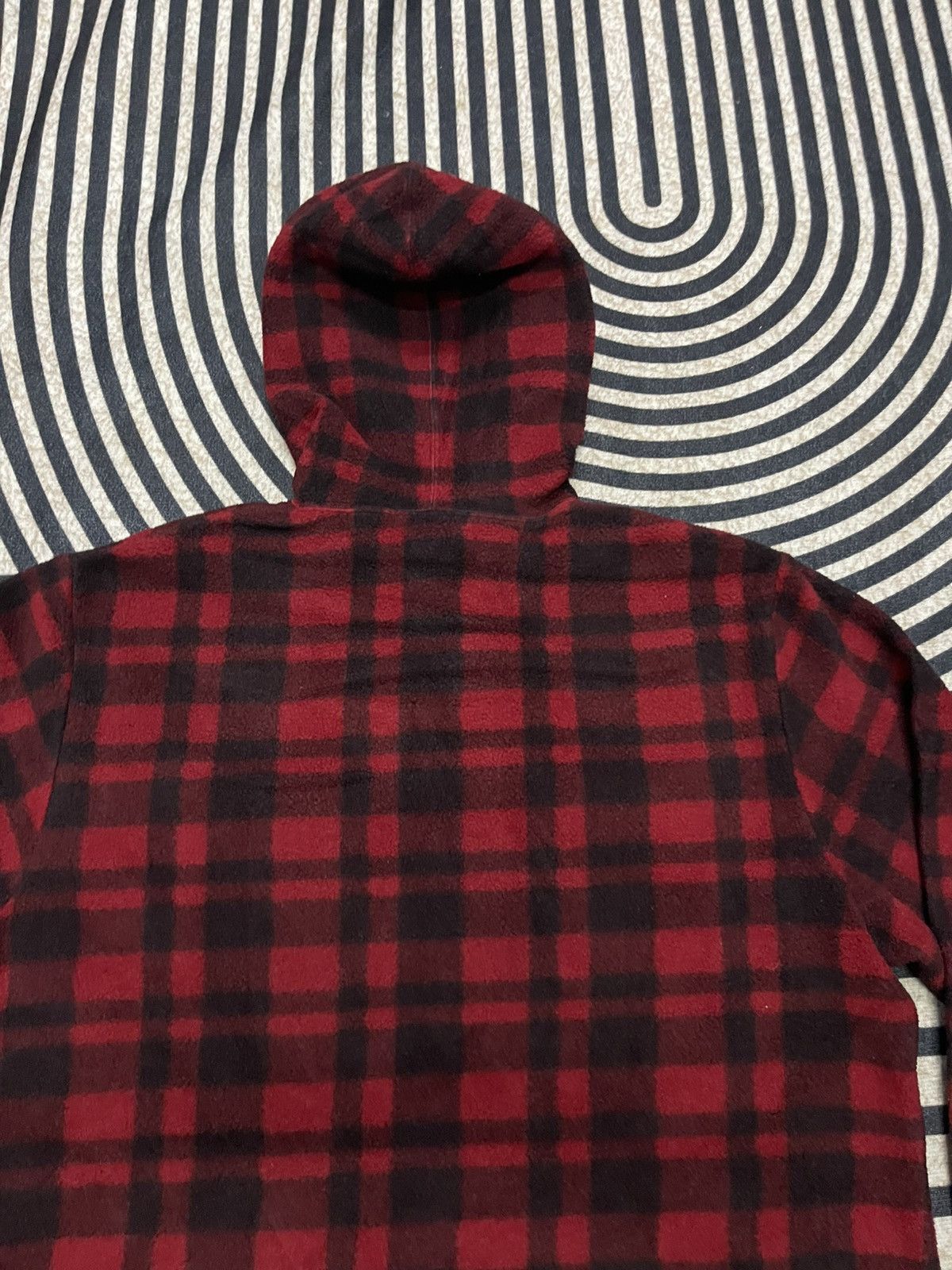 Polo Ralph Lauren 90s POLO RALPH LAUREN ANORAK HALF ZIPPER FLEECE HOODIE Size US L / EU 52-54 / 3 - 18 Thumbnail