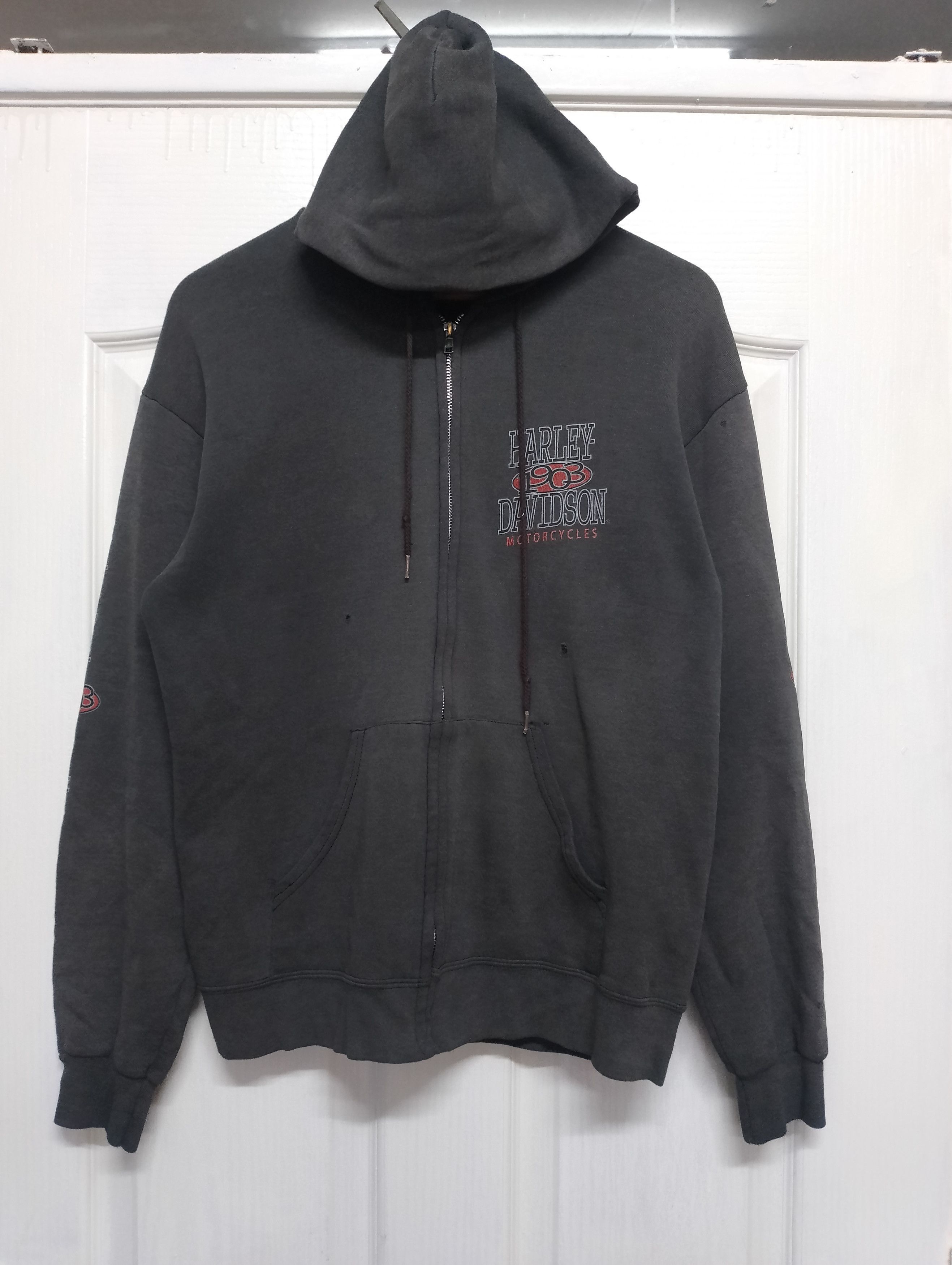 Harley Davidson Vintage Harley Davidson Fire Eagles Hoodie Size US L / EU 52-54 / 3 - 7 Thumbnail