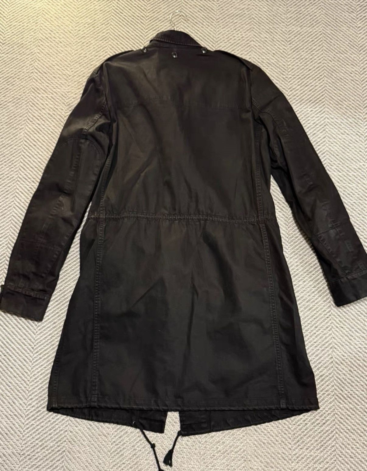 Attachment Attachment Waxed Coating Trench Coat K24 Size US L / EU 52-54 / 3 - 8 Thumbnail