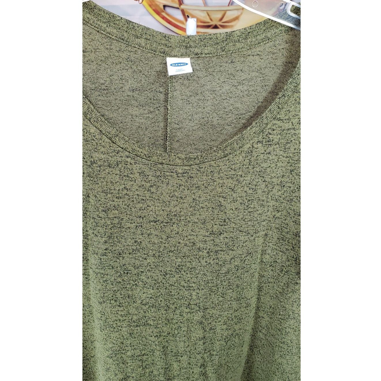 Old Navy Old Navy Luxe Green Short Sleeve Women’s Top Size XXL Size XXL / US 16-18 / IT 52-54 - 4 Thumbnail
