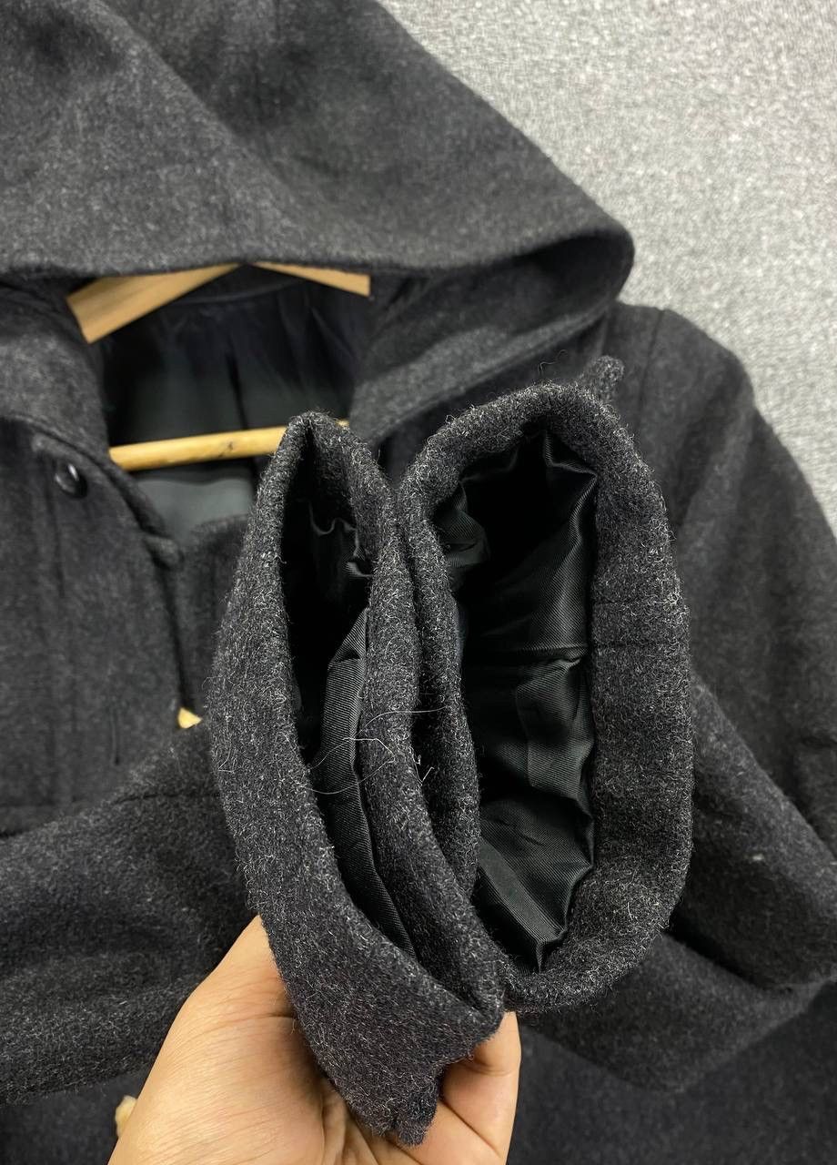 Yohji Yamamoto Vintage Yohji Yamamoto Ined Wool Duffle Coat Long Jacket Size US M / EU 48-50 / 2 - 12 Thumbnail