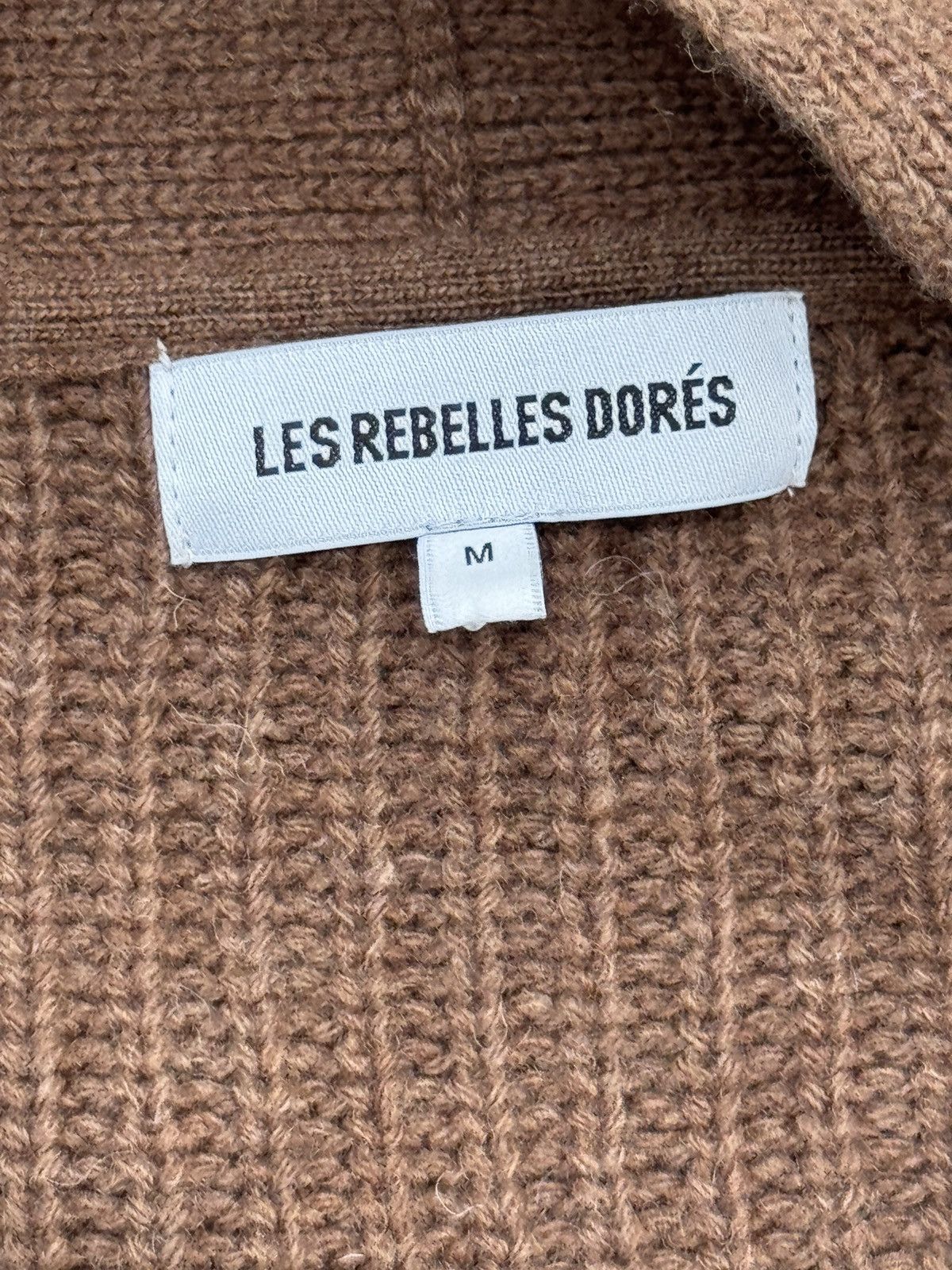 Other Les Rebelles Dorés Brown Cardigan Size US M / EU 48-50 / 2 - 2 Thumbnail