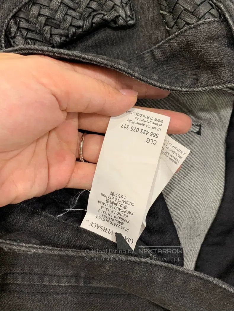 Versace Versace Grey jeans Size US 29 - 6 Thumbnail