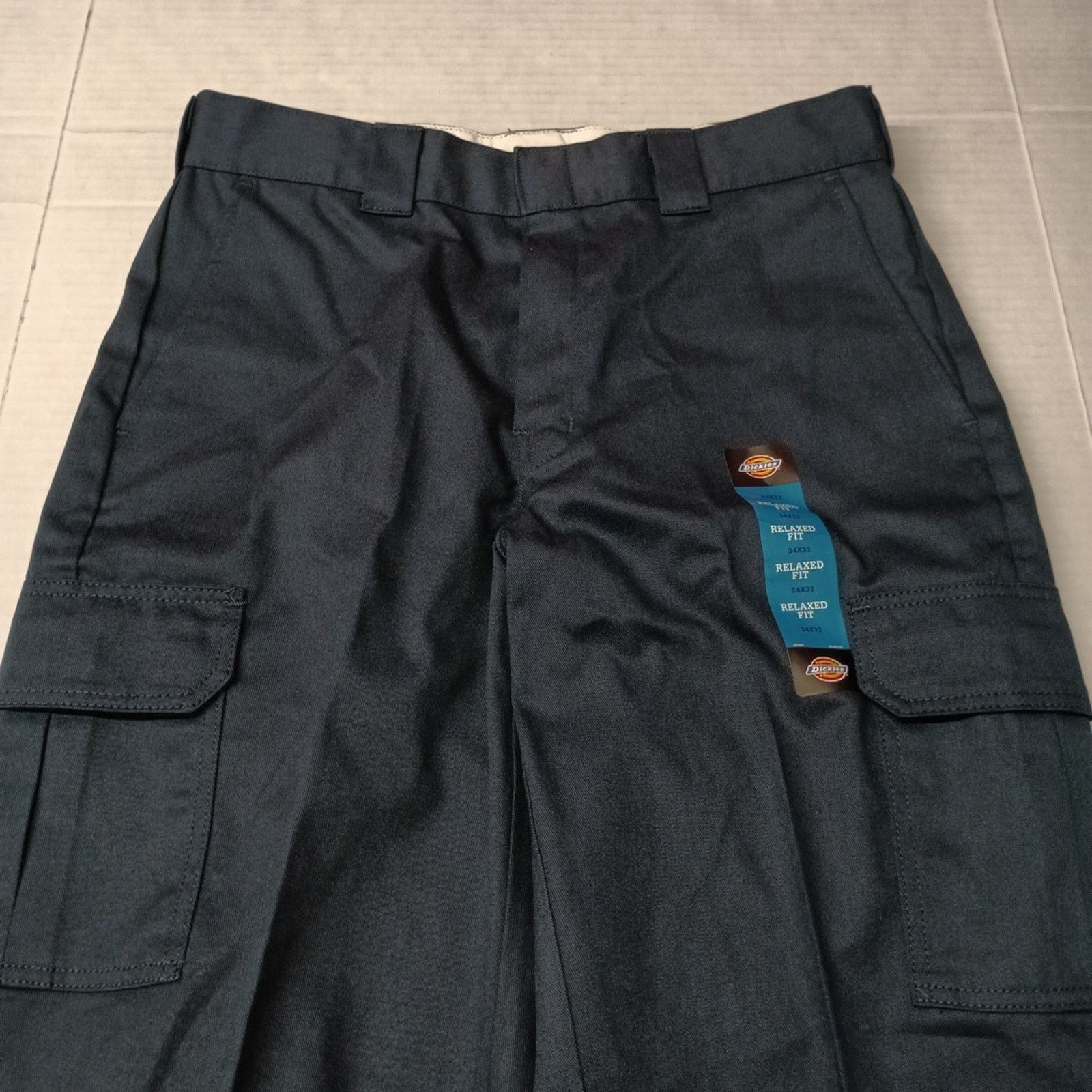 Dickies Dickies Cargo Pants Men's Size 34x32 Blue Relaxed Fit Size US 34 / EU 50 - 4 Thumbnail