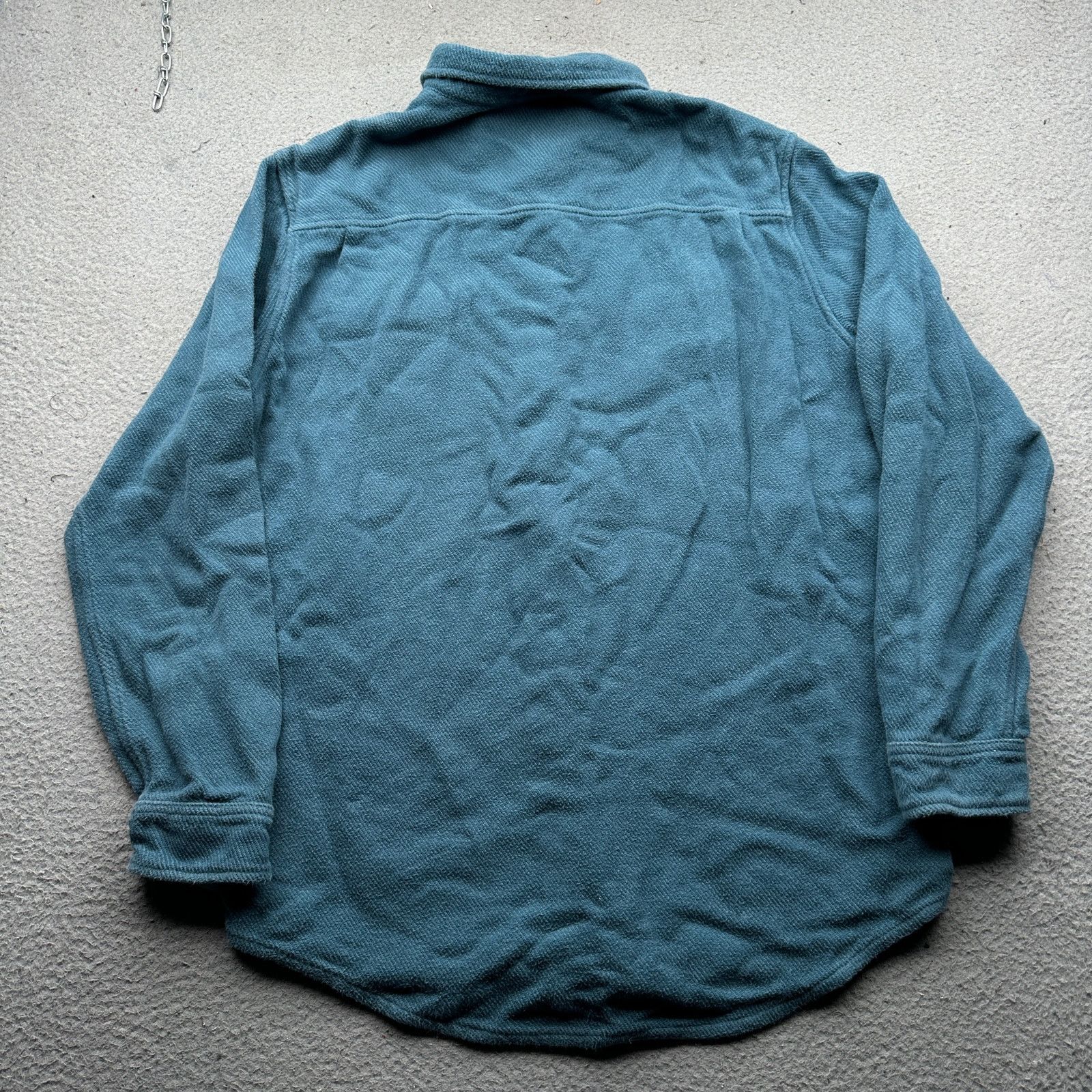 Other Fayettechill Local Dave Shacket Steel Men Large Flannel Blue Size US L / EU 52-54 / 3 - 9 Thumbnail