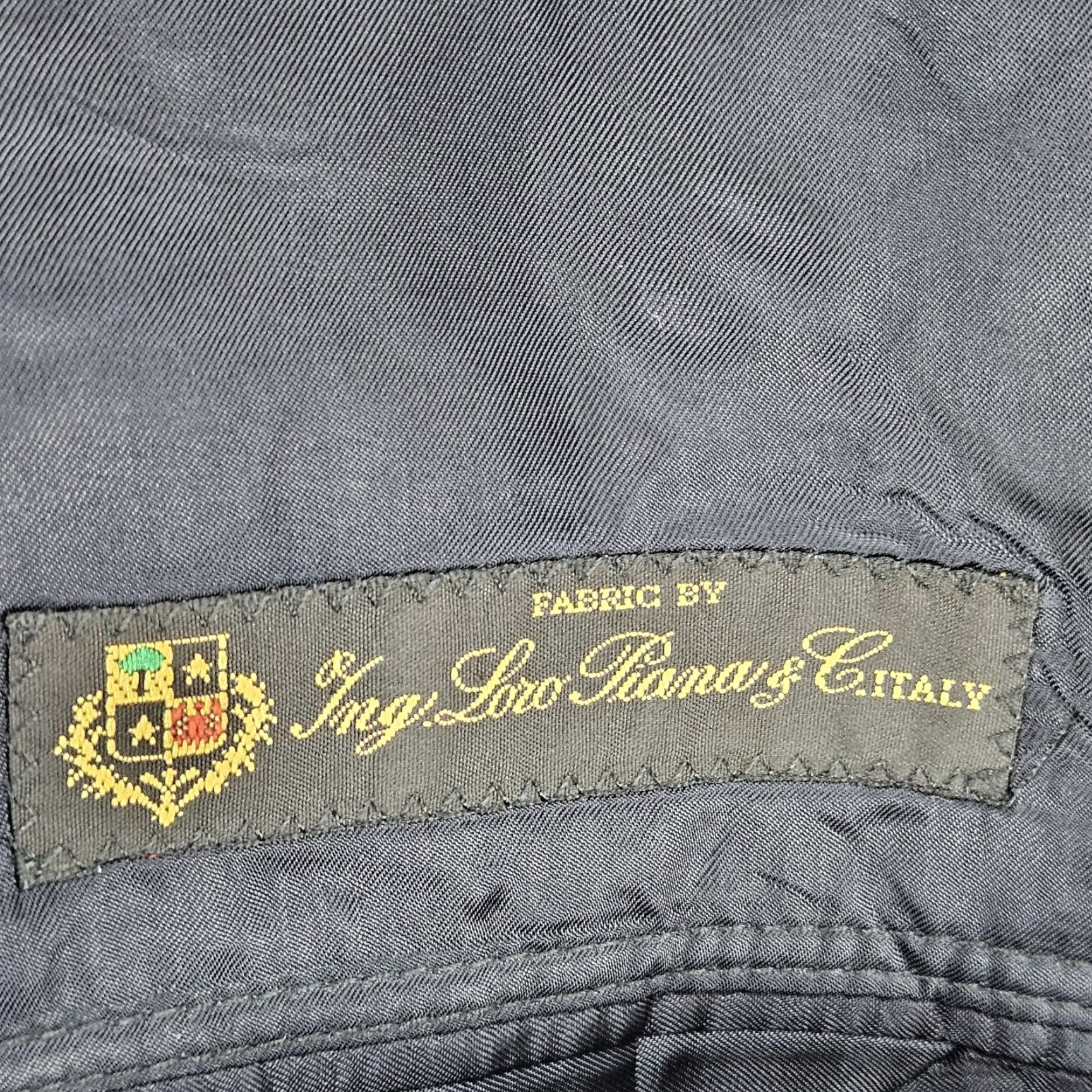 Brooks Brothers Brooks Brothers Navy 100% Wool Loro Piana Brookwood 2 Button Notch Blazer 42R Size 42R - 5 Thumbnail